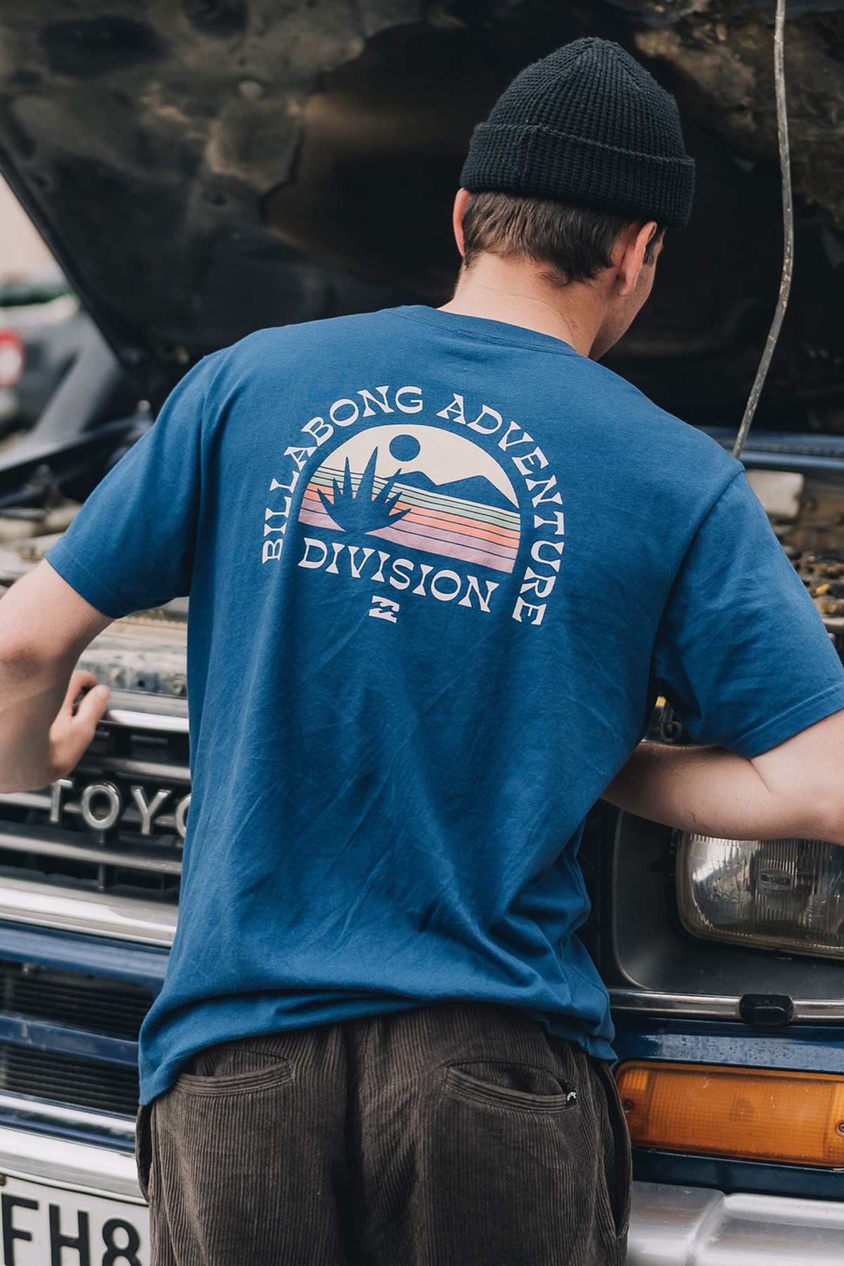 Billabong Sun Up Erkek Tişört ABYZT01728 Mavi
