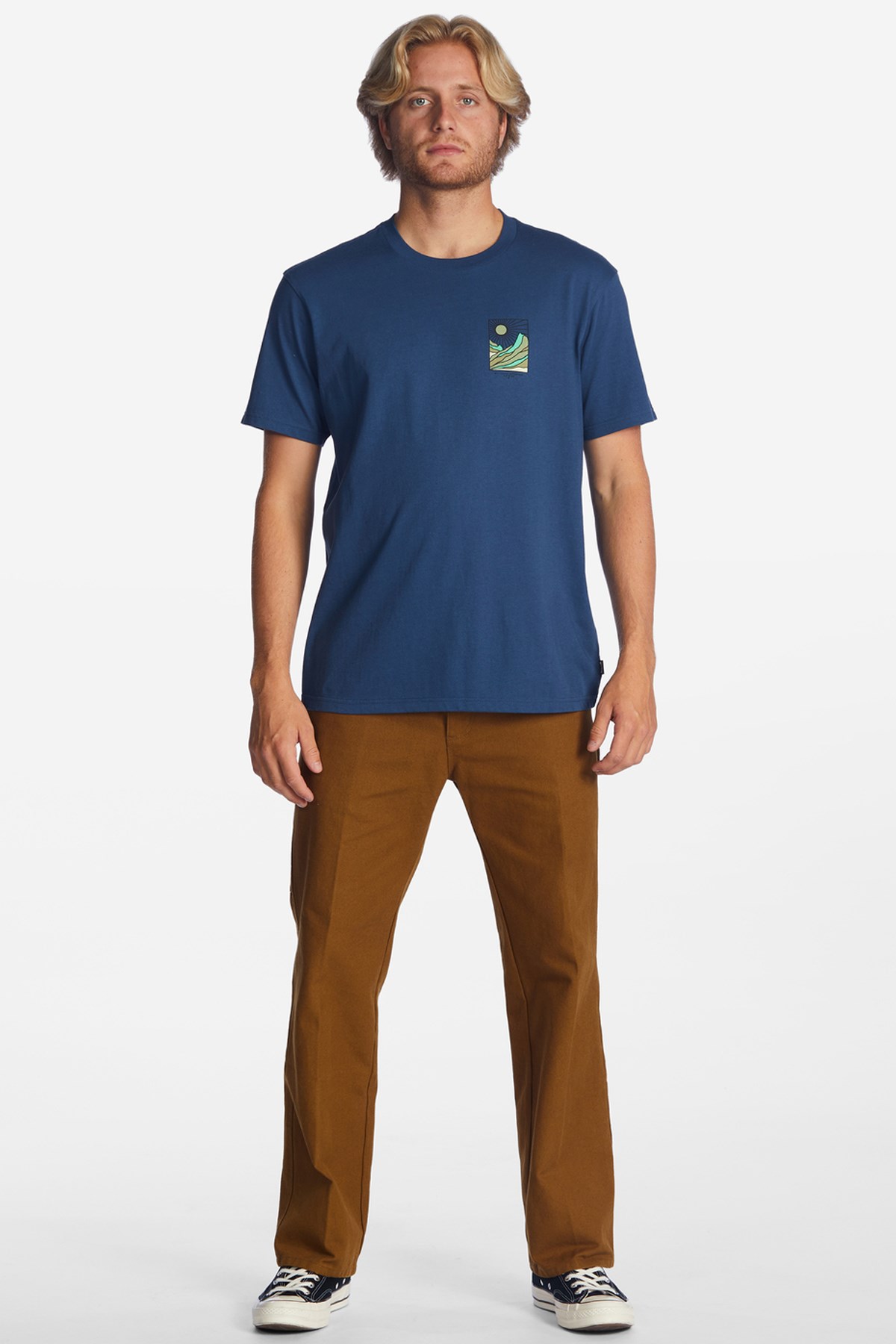 Billabong Sands Erkek Tişört ABYZT01729 Mavi
