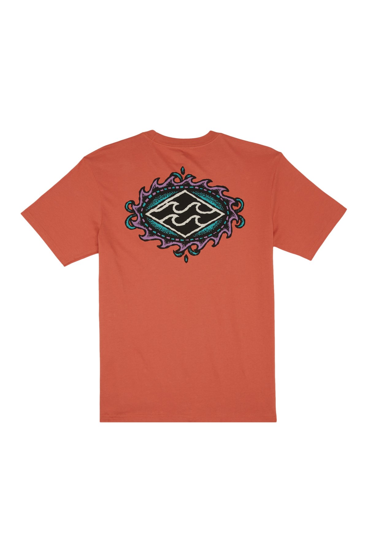 Billabong Crayon Wave Erkek Tişört ABYZT02255 Kırmızı