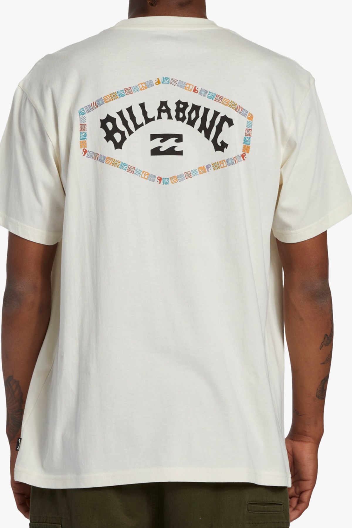 Billabong Exit Arch Erkek Tişört ABYZT02257 Beyaz