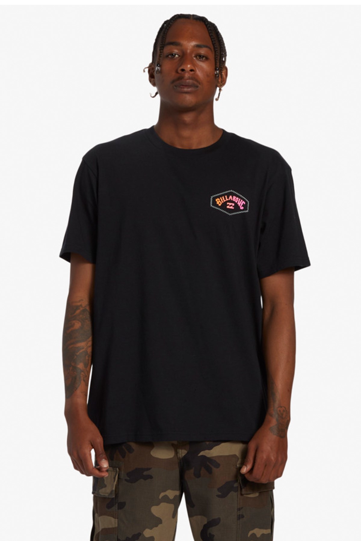 Billabong Exit Arch Erkek Tişört ABYZT02257 Siyah