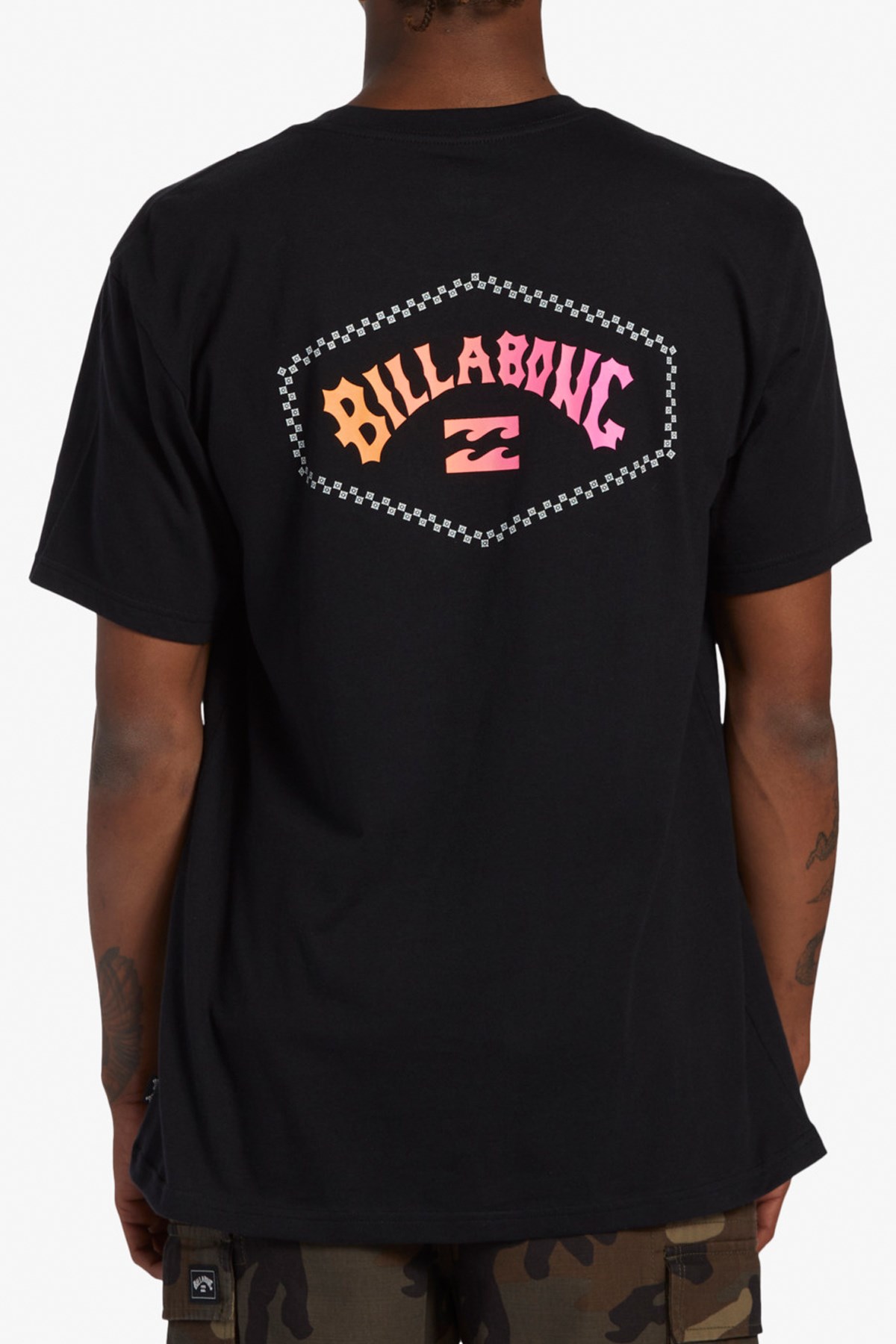 Billabong Exit Arch Erkek Tişört ABYZT02257 Siyah