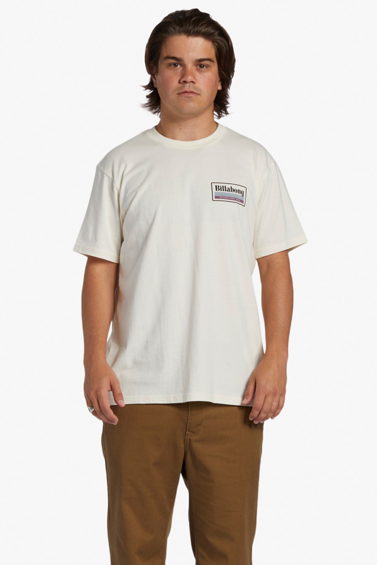 Billabong Walled Erkek Tişört ABYZT02261 Beyaz