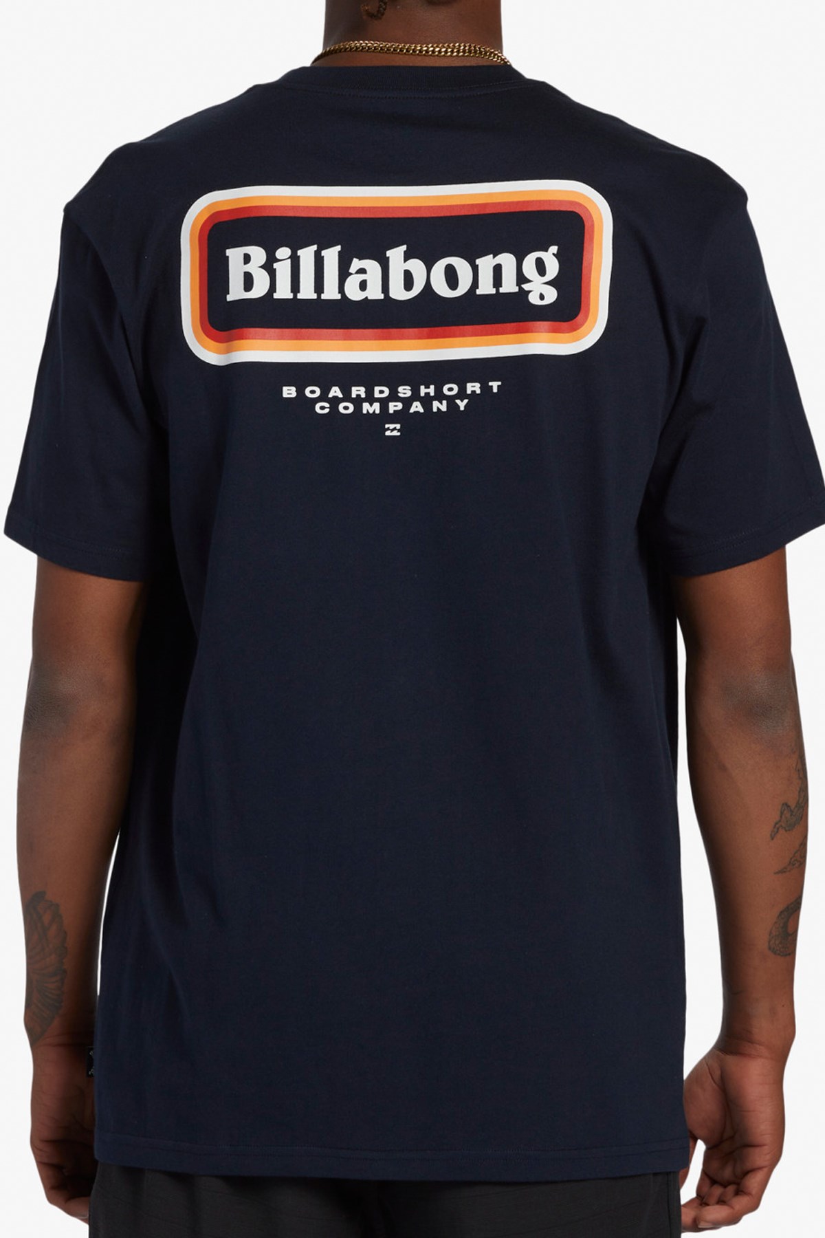 Billabong Walled Erkek Tişört ABYZT02261 Lacivert