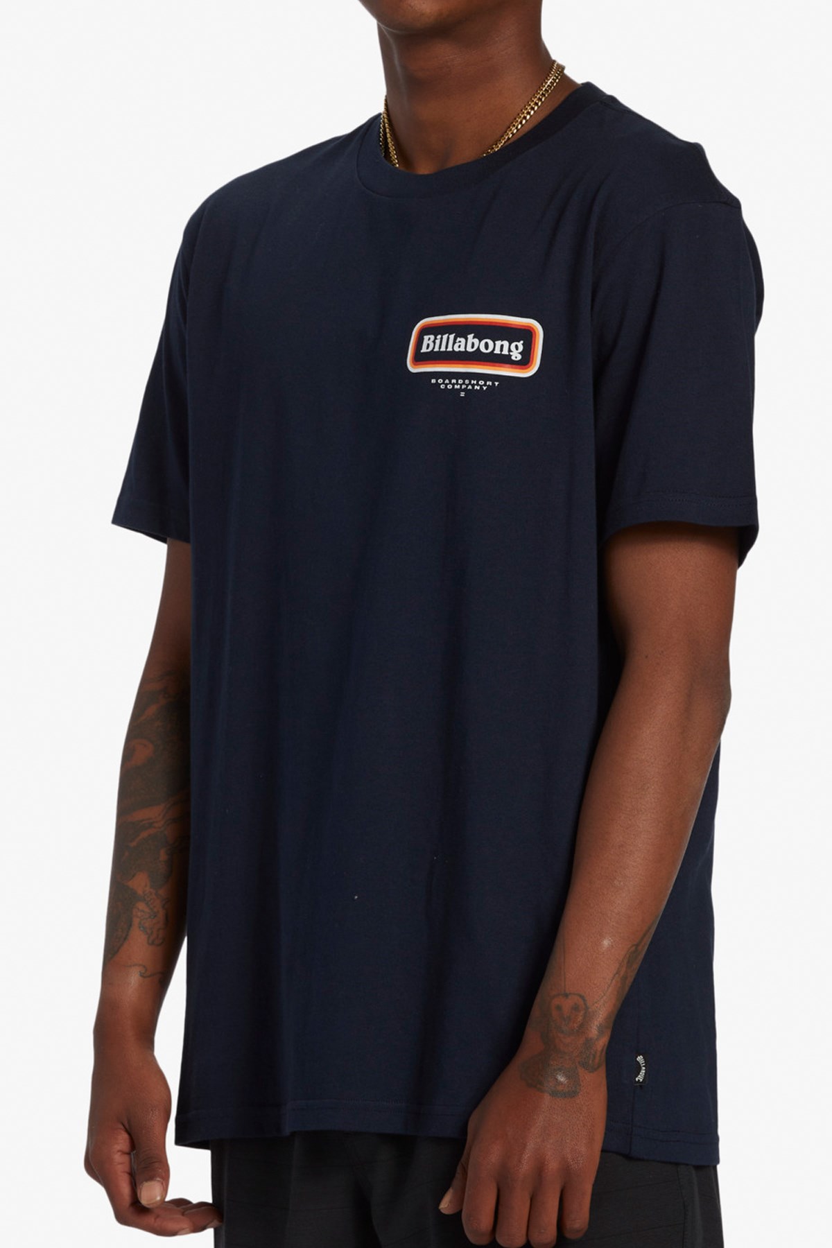 Billabong Walled Erkek Tişört ABYZT02261 Lacivert