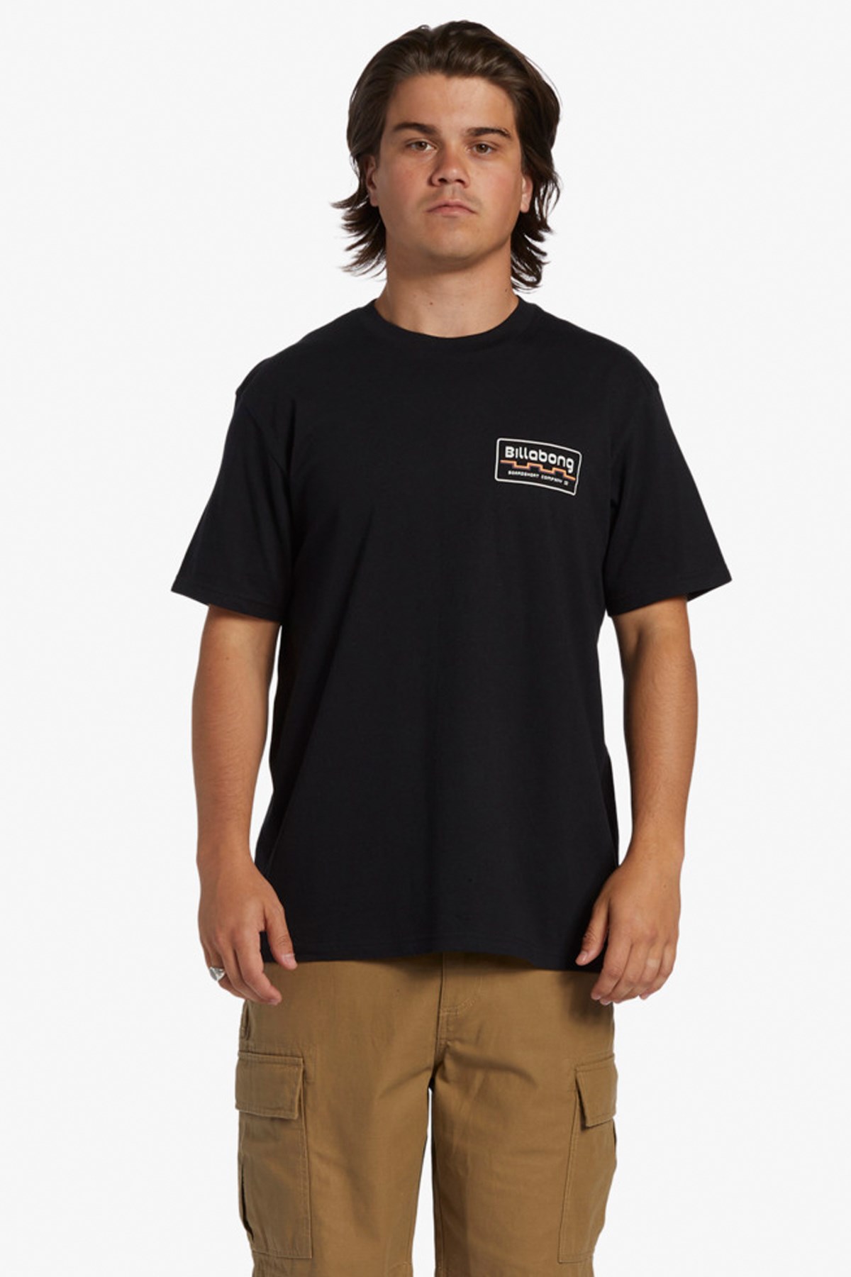 Billabong Walled Erkek Tişört ABYZT02261 Siyah