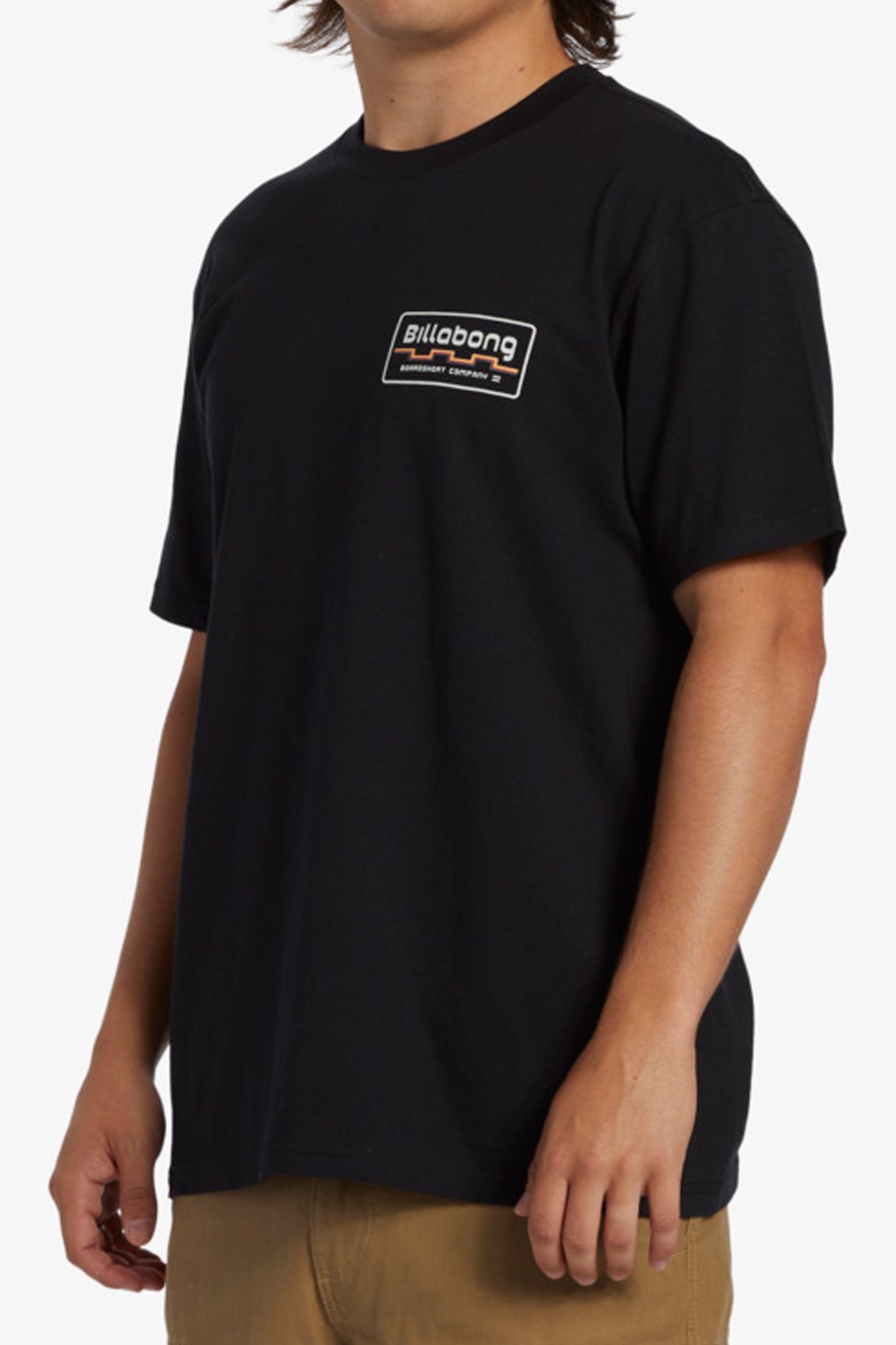 Billabong Walled Erkek Tişört ABYZT02261 Siyah