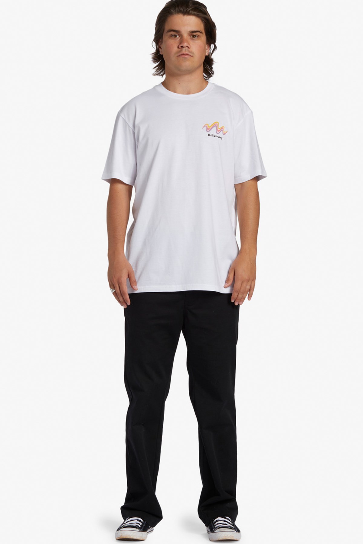 Billabong Segment Erkek Tişört ABYZT02263 Beyaz