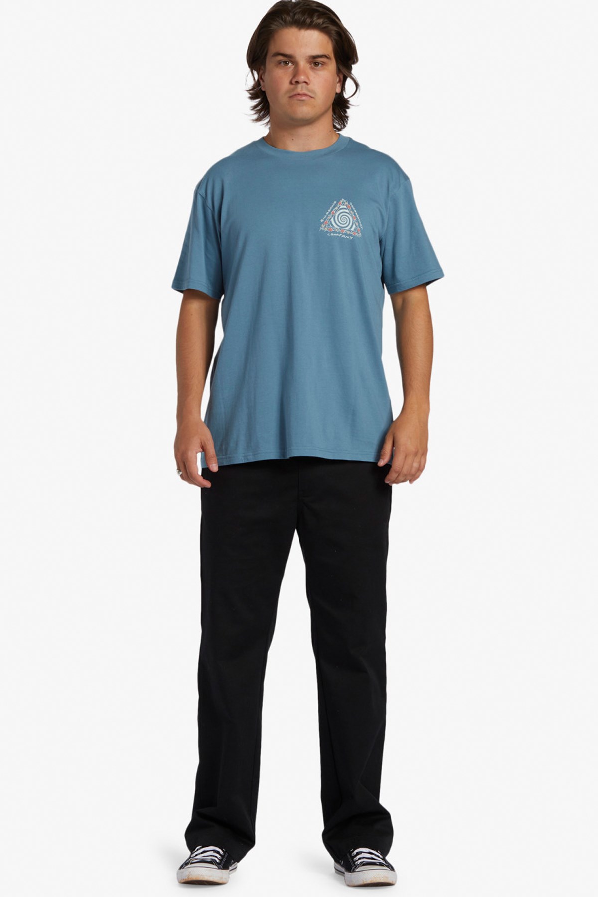 Billabong Tall Tale Erkek Tişört ABYZT02266 Mavi