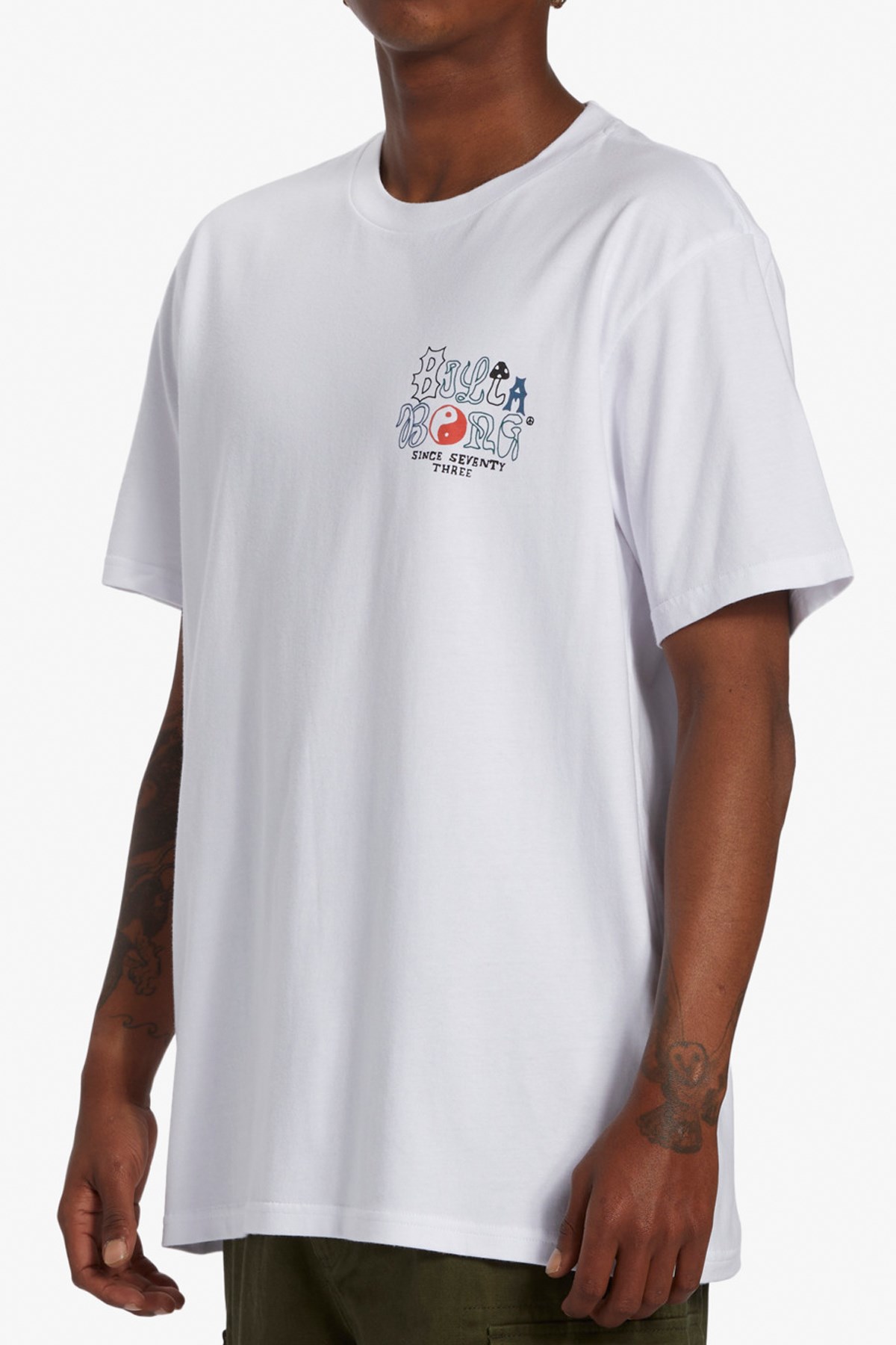 Billabong Worded Erkek Tişört ABYZT02273 Beyaz
