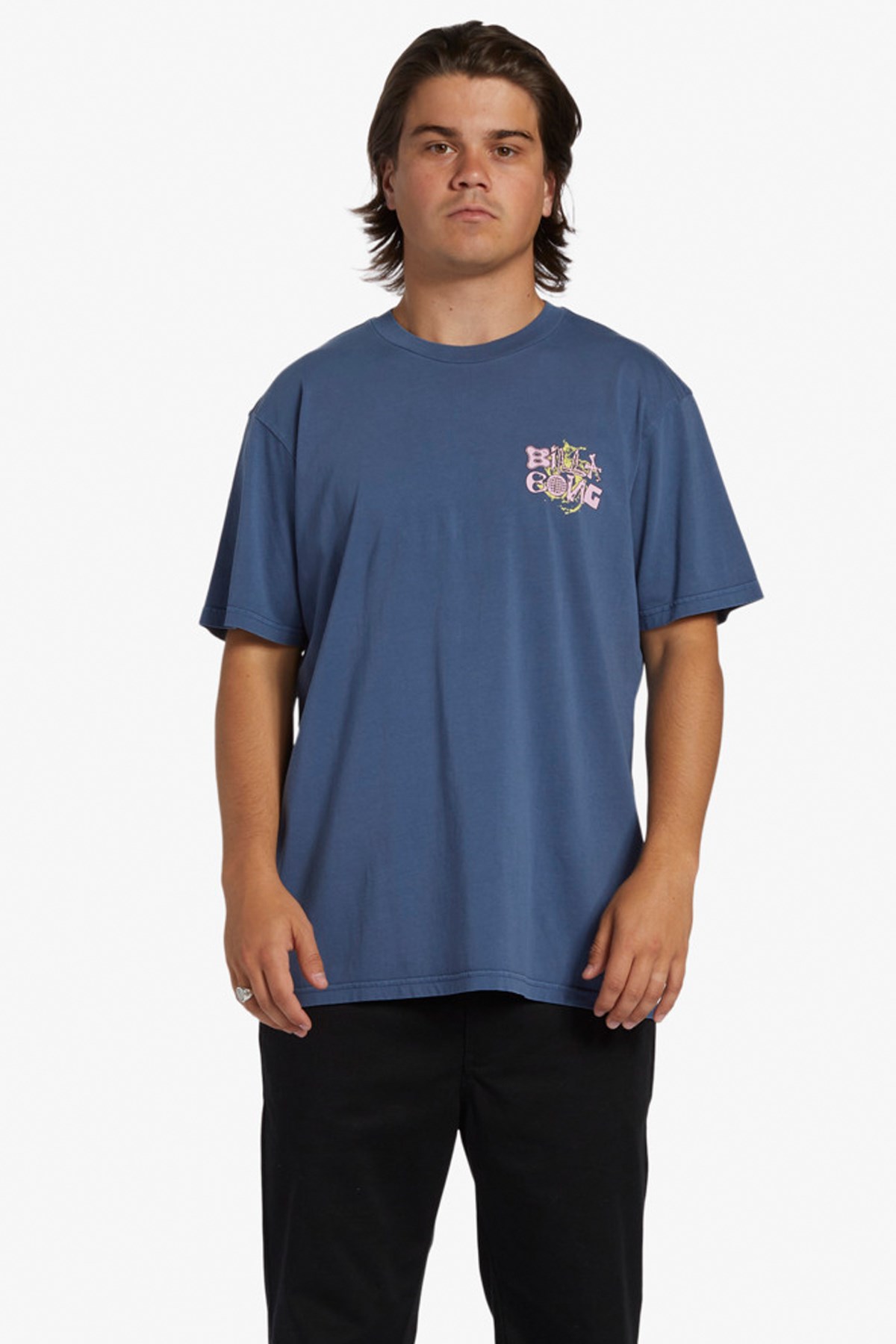 Billabong High Tide Erkek Tişört ABYZT02277 Mavi