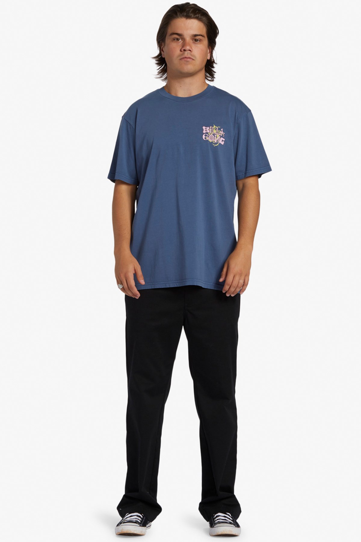 Billabong High Tide Erkek Tişört ABYZT02277 Mavi