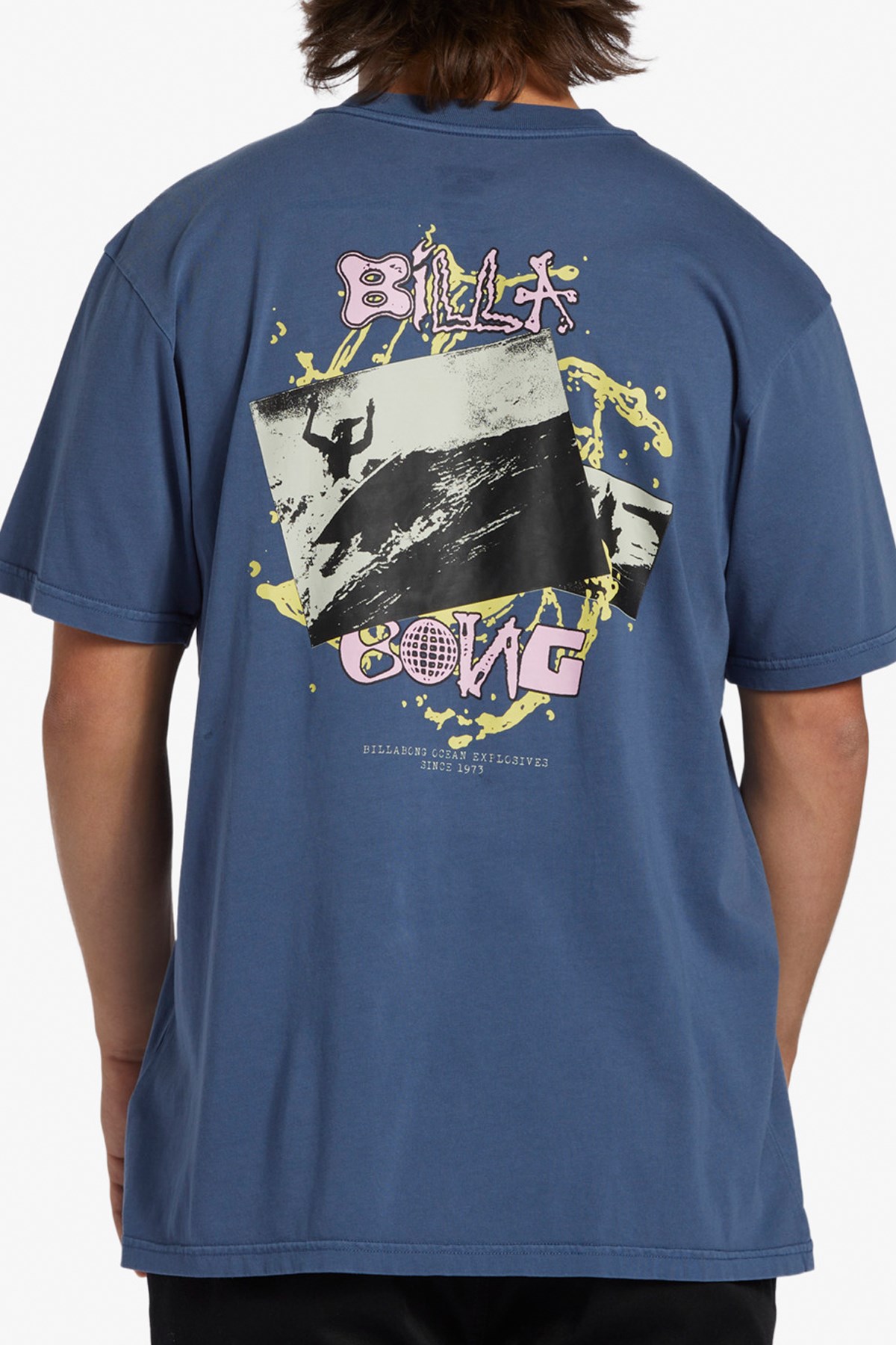 Billabong High Tide Erkek Tişört ABYZT02277 Mavi