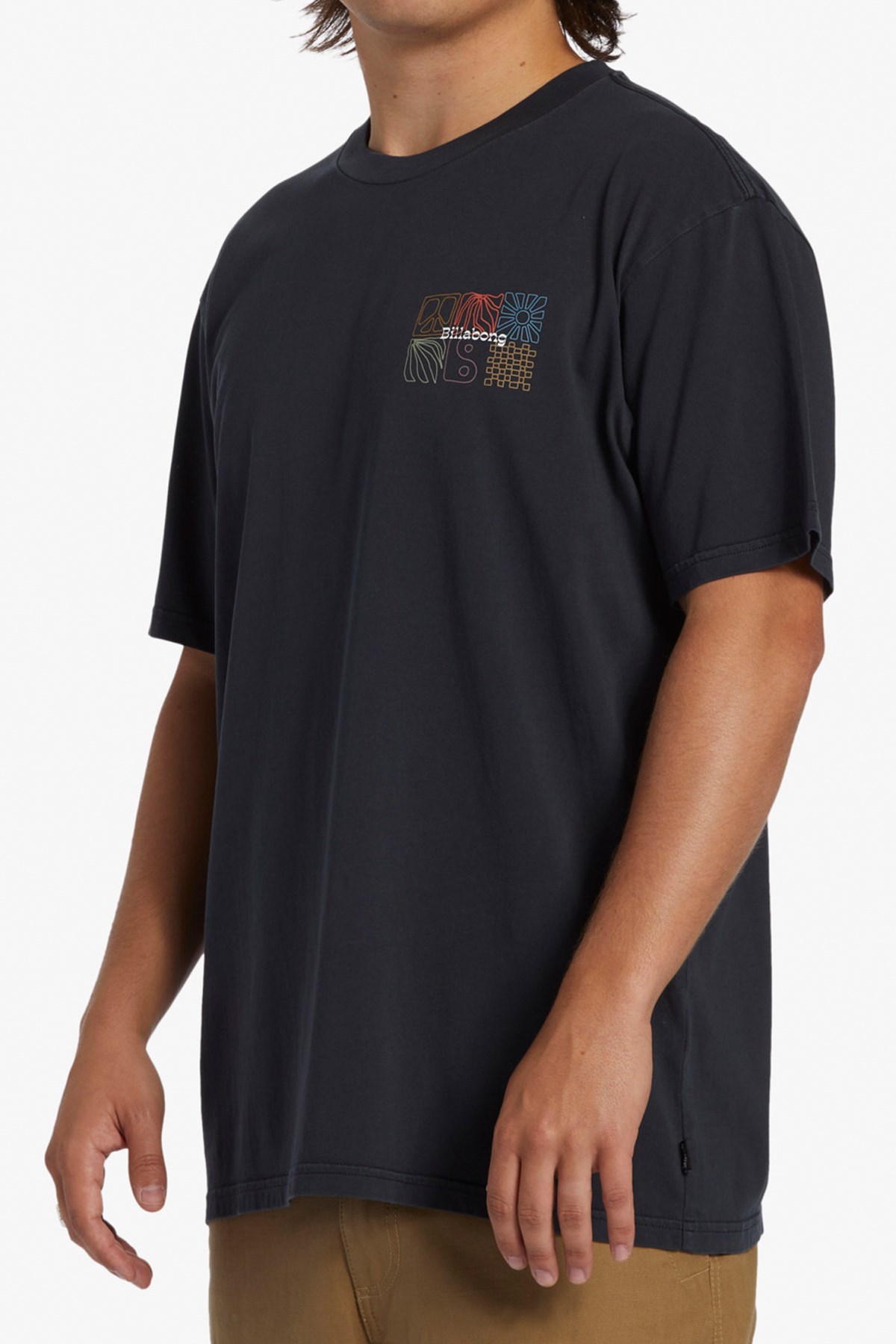 Billabong Reflections Erkek Tişört ABYZT02278 Siyah