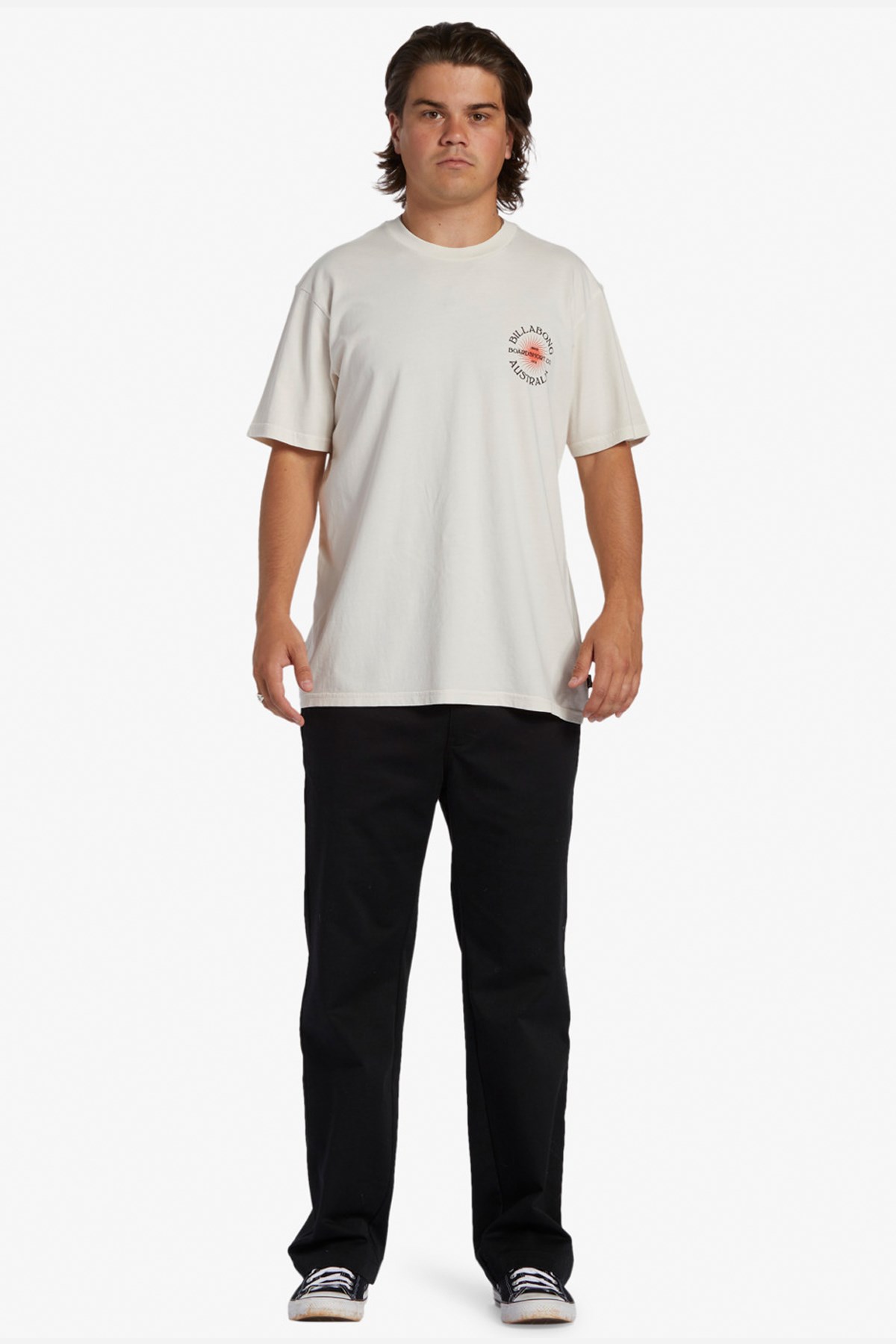 Billabong Connection Erkek Tişört ABYZT02279 Beyaz