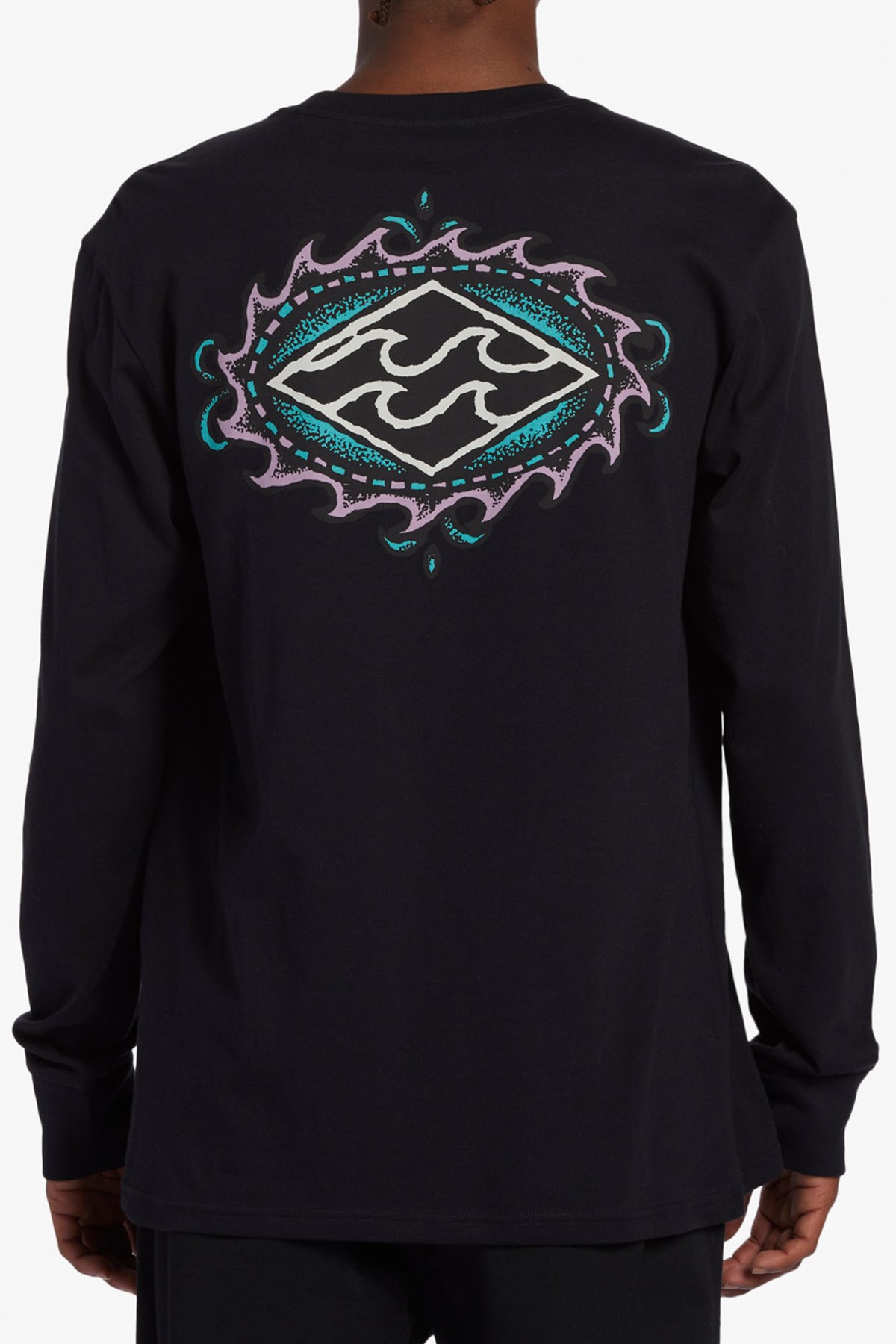 Billabong Crayon Wave Erkek Tişört ABYZT02288 Siyah