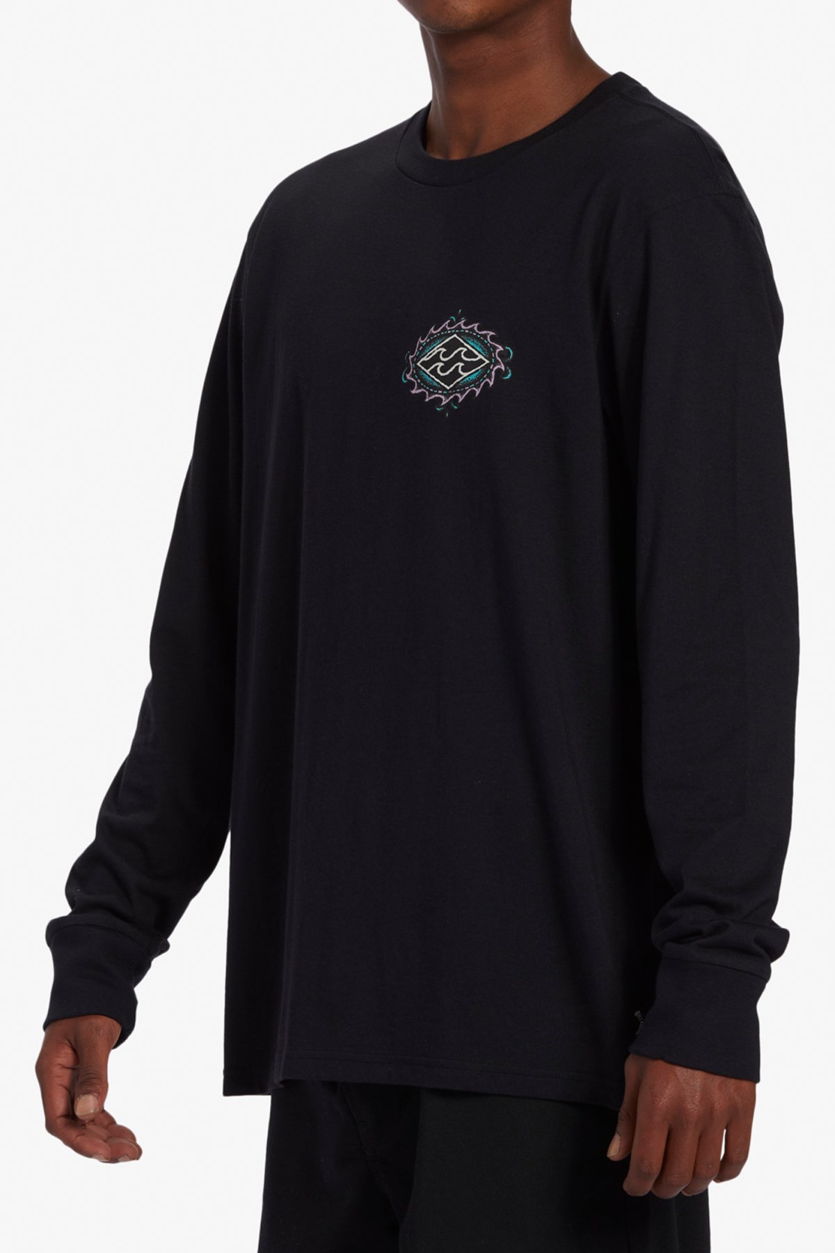 Billabong Crayon Wave Erkek Tişört ABYZT02288 Siyah