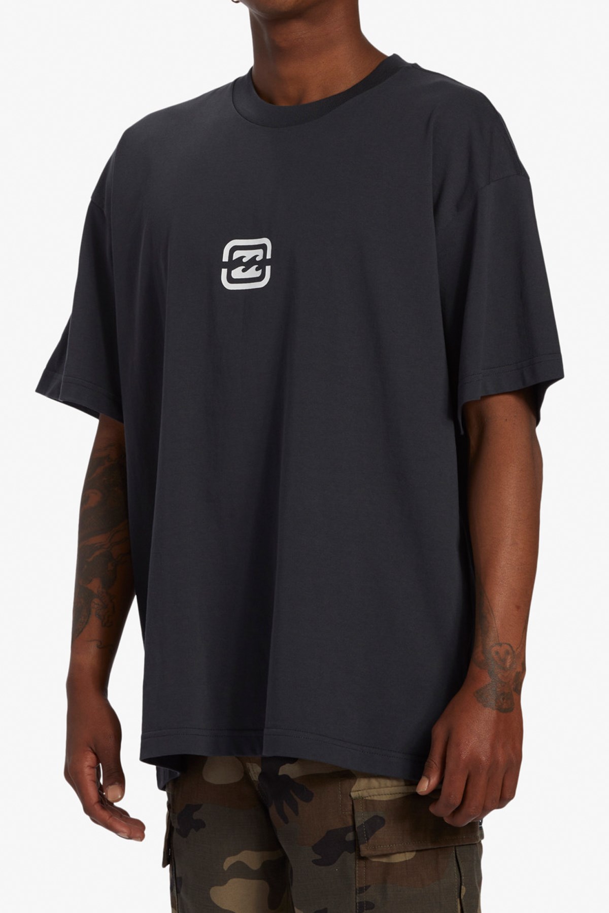Billabong Bracket Wave Erkek Tişört ABYZT02310 Siyah