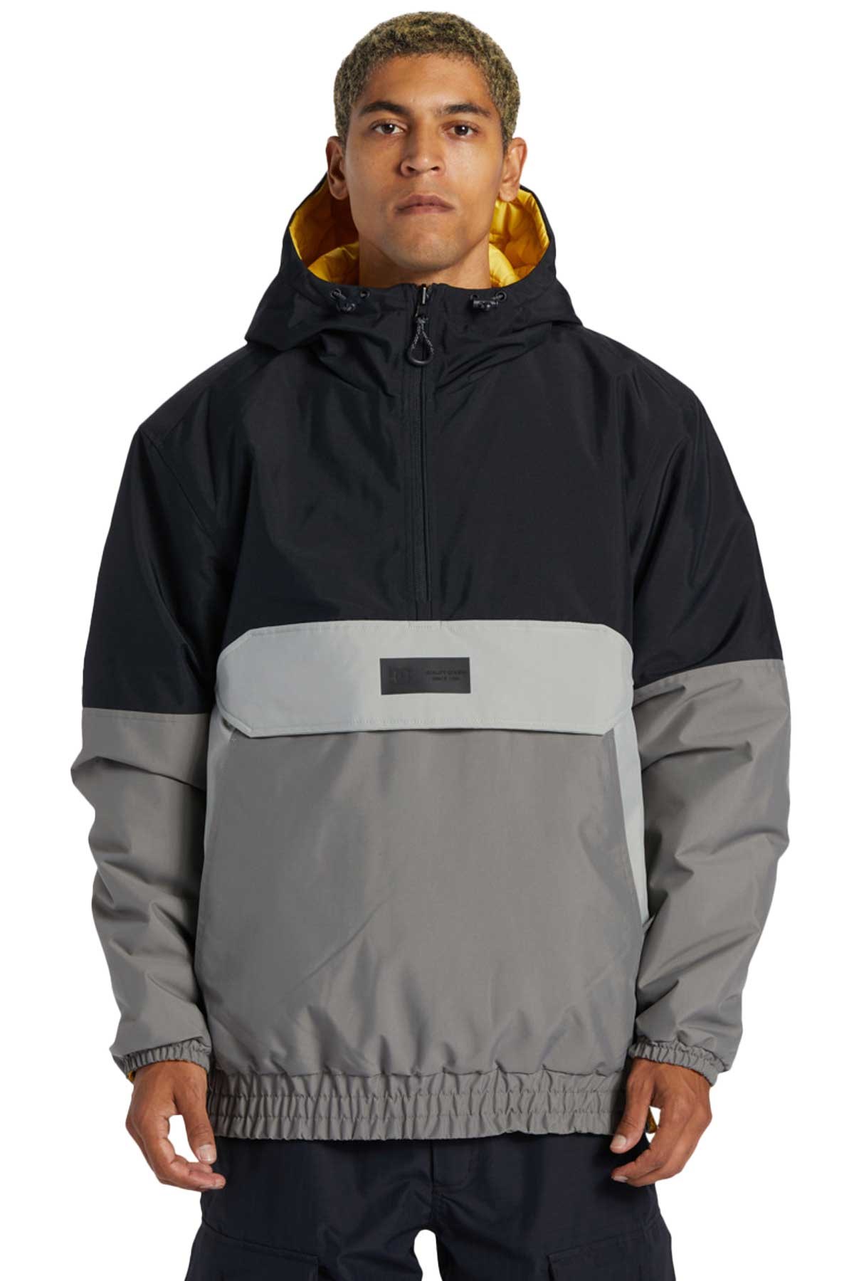 Dc Nexus Reversible Anorak Erkek Kayak Montu ADYTJ03066-10010 Siyah