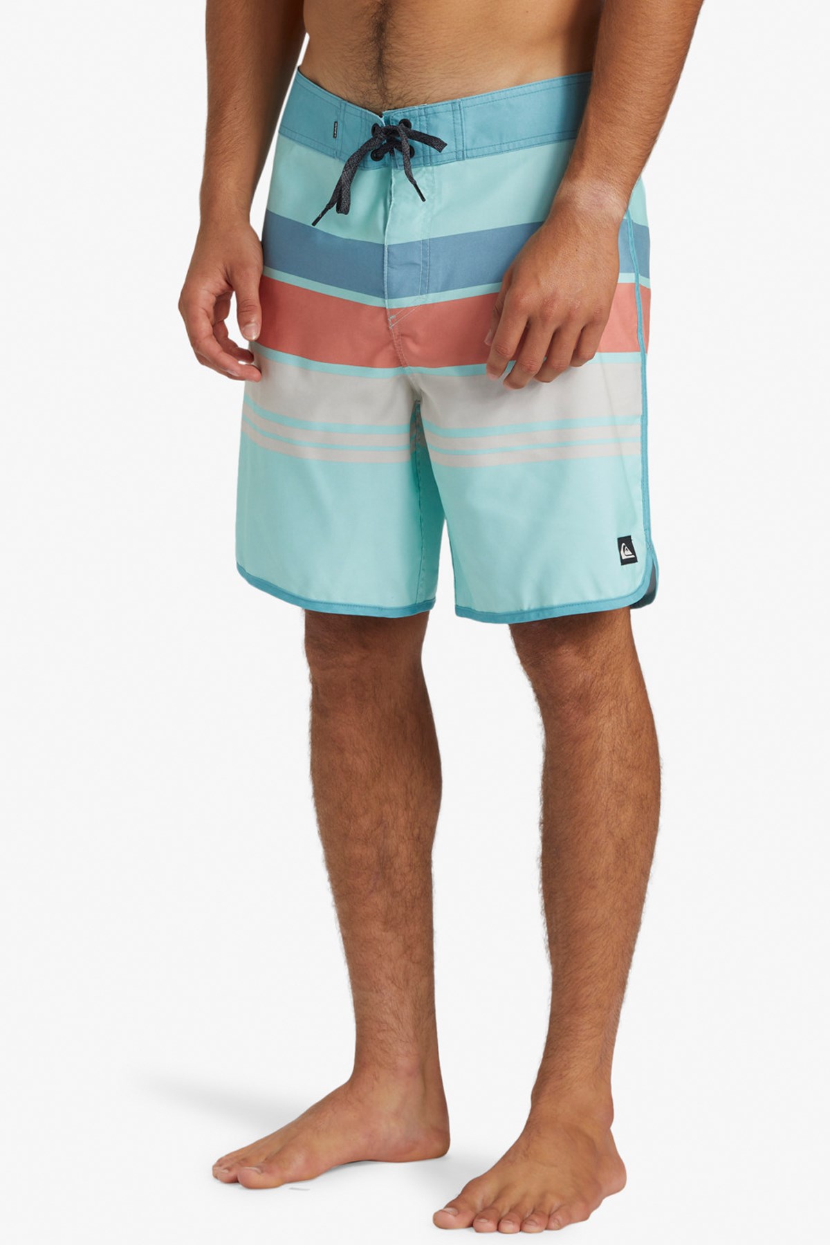 Quiksilver Everyday Stripe 19 Erkek Boardshort AQYBS03648-BET9 Mavi