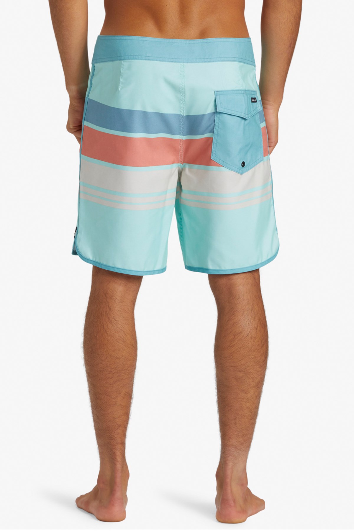 Quiksilver Everyday Stripe 19 Erkek Boardshort AQYBS03648-BET9 Mavi