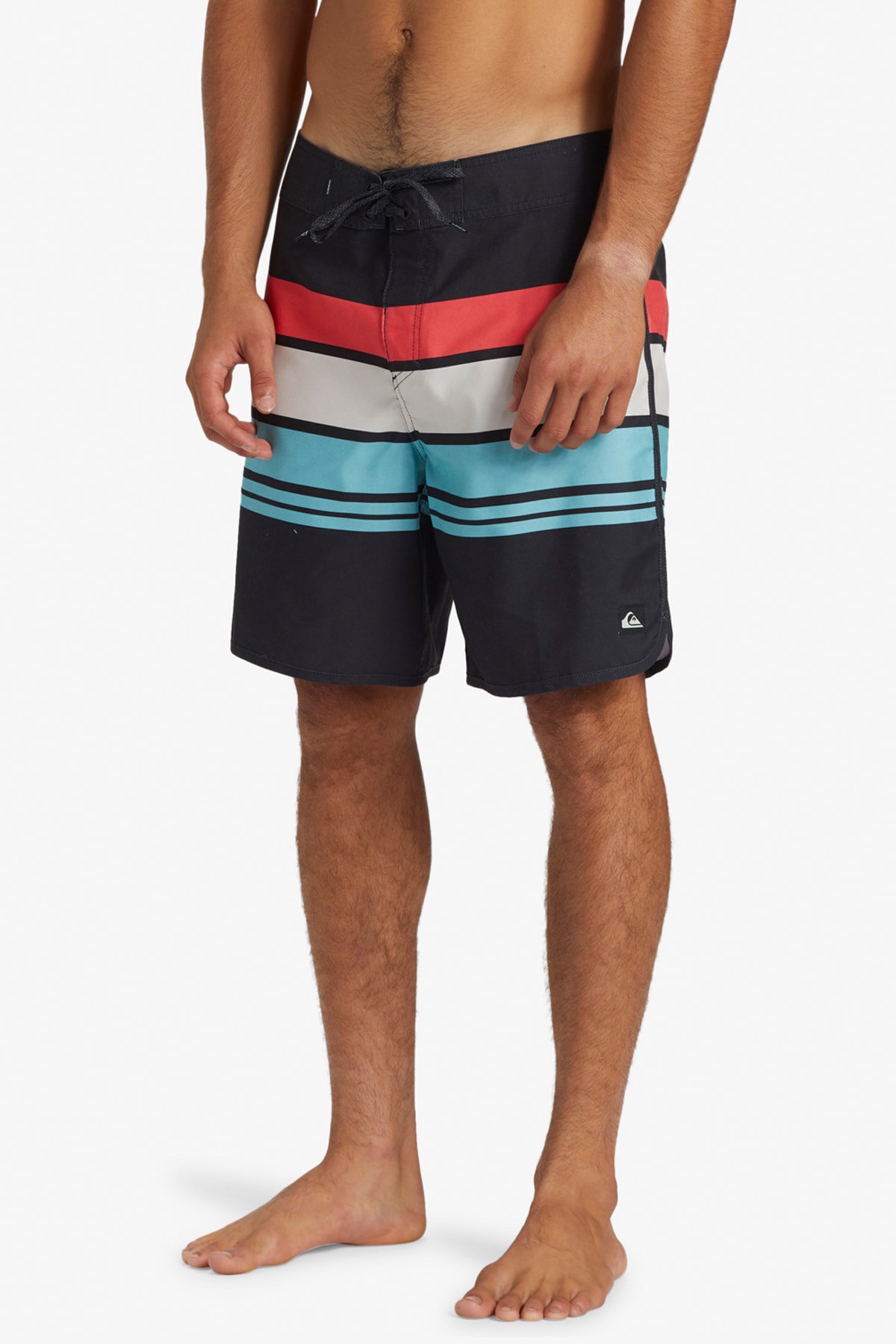 Quiksilver Everyday Stripe 19 Erkek Boardshort AQYBS03648-KVJ6 Siyah