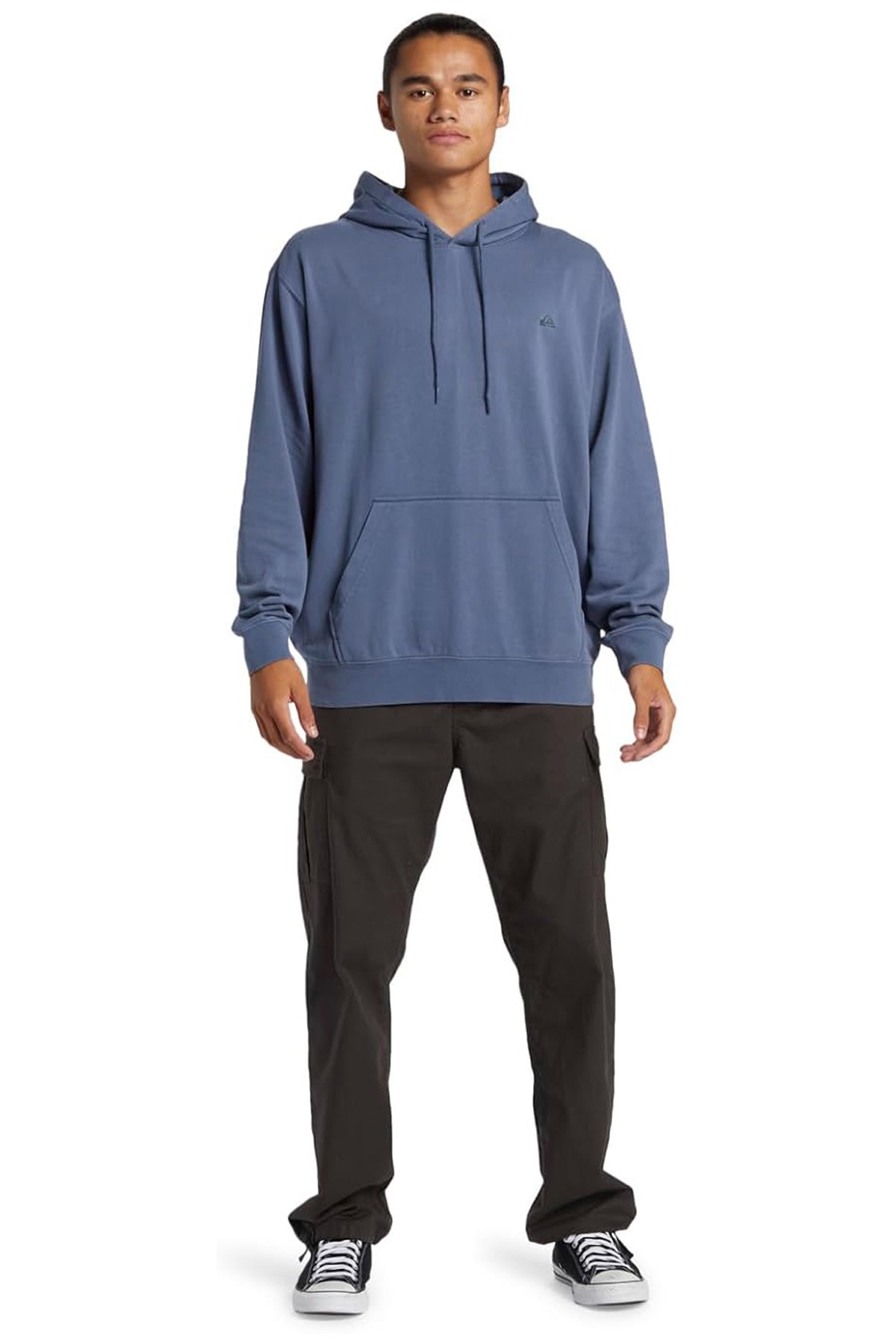 Quiksilver Salt Water Hoodie Erkek Sweat AQYFT03329-18314 Mavi