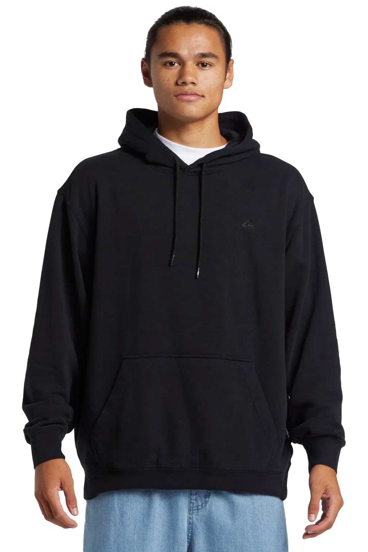 Quiksilver Salt Water Hoodie Erkek Sweat AQYFT03329-999 Siyah