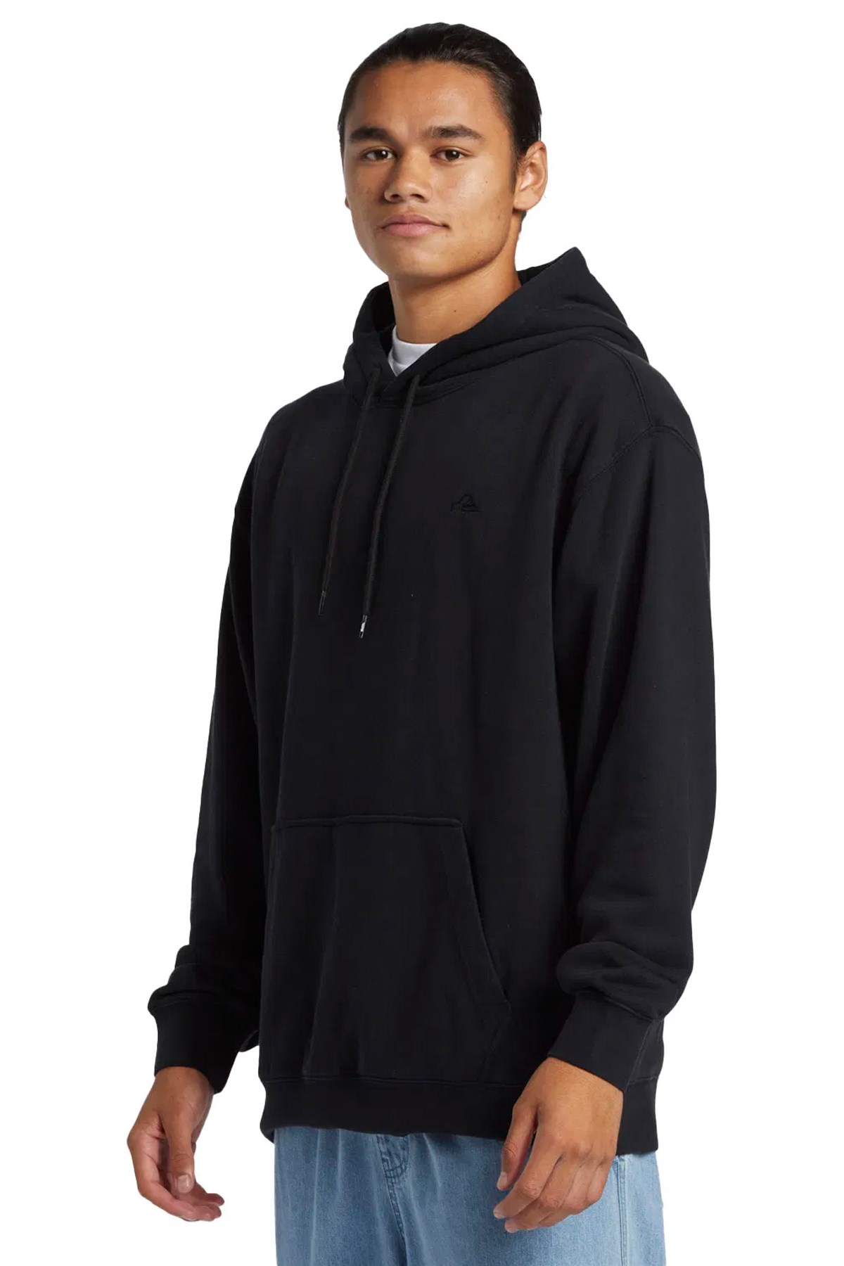 Quiksilver Salt Water Hoodie Erkek Sweat AQYFT03329-999 Siyah