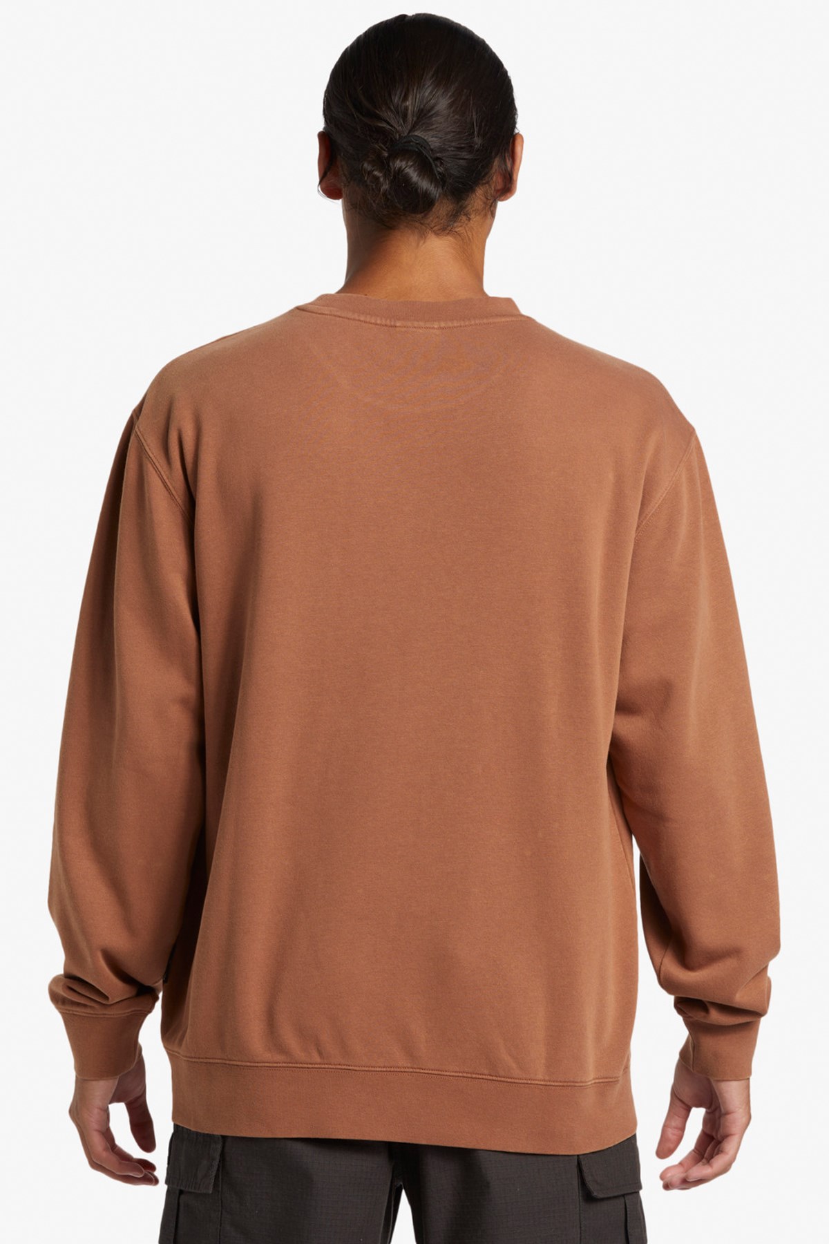 Quiksilver Salt Water Crew Erkek Sweat AQYFT03331-CNW0 Kahverengi
