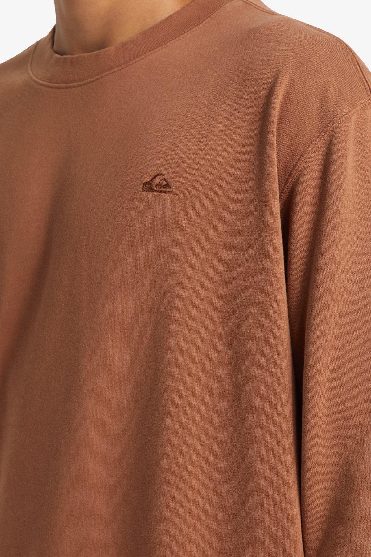 Quiksilver Salt Water Crew Erkek Sweat AQYFT03331-CNW0 Kahverengi