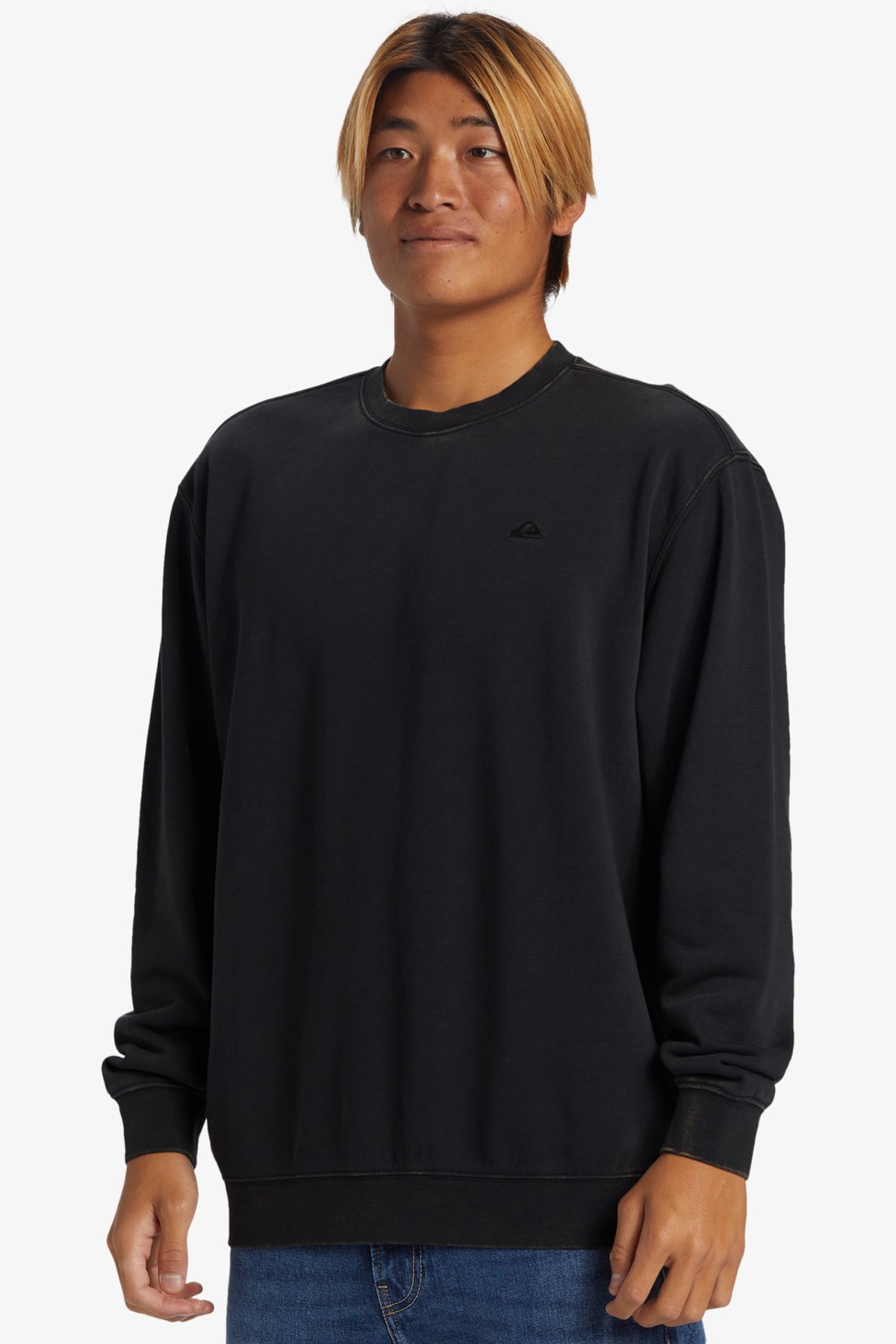 Quiksilver Salt Water Crew Erkek Sweat AQYFT03331-KVJ0 Siyah