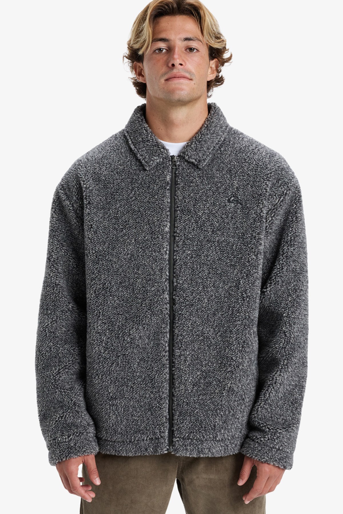 Quiksilver Deck Fleece Erkek Mont AQYFT03393-12814 Antrasit