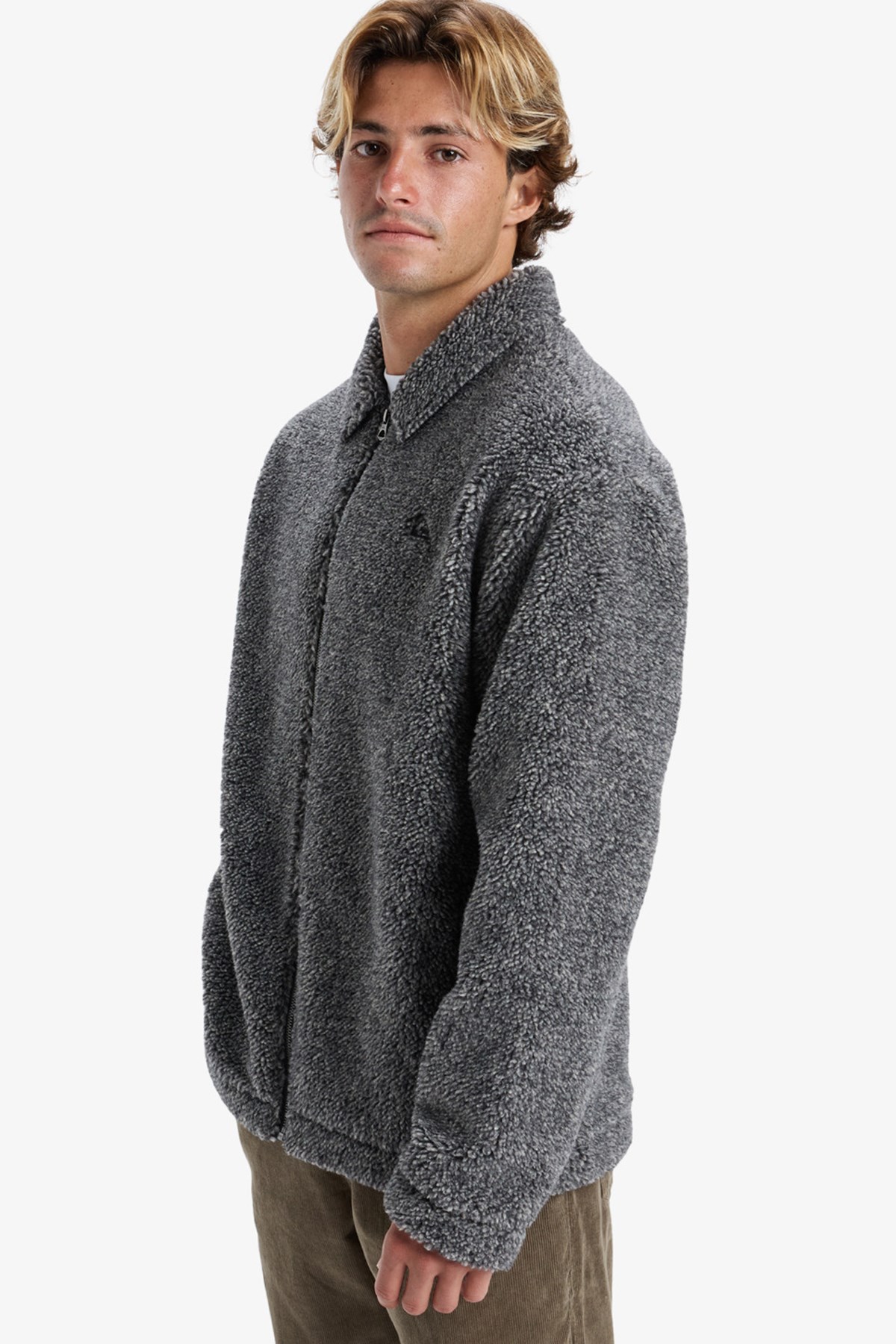 Quiksilver Deck Fleece Erkek Mont AQYFT03393-12814 Antrasit