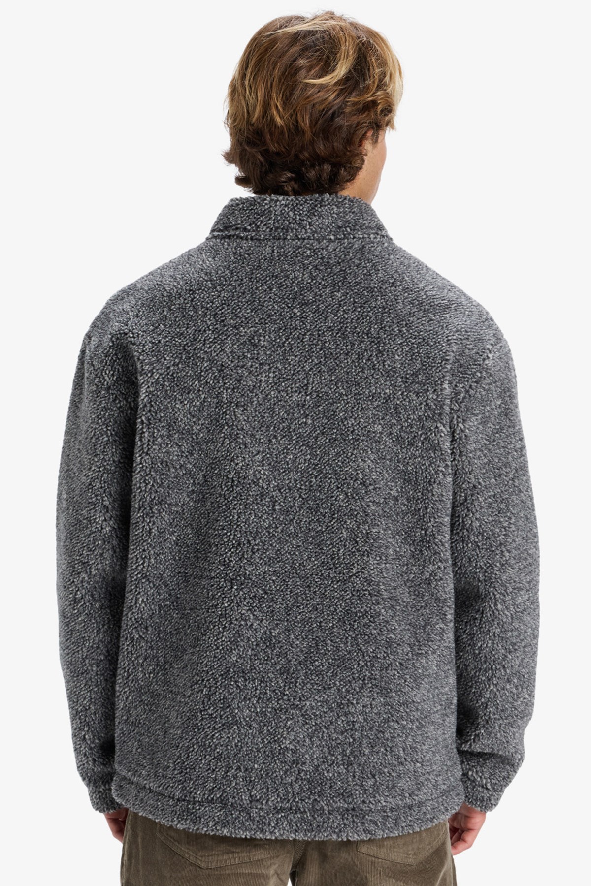Quiksilver Deck Fleece Erkek Mont AQYFT03393-12814 Antrasit