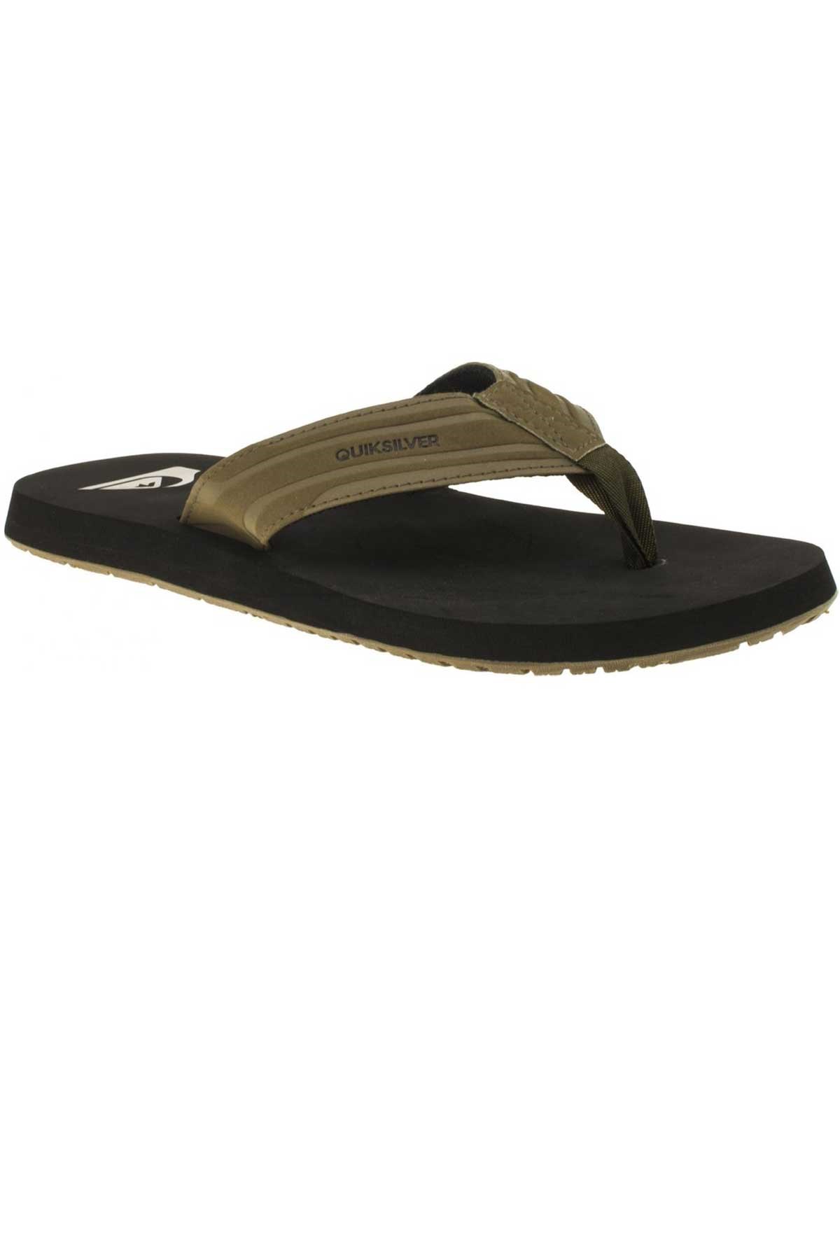 Quiksilver Monkey Wrench Erkek Terlik Kahverengi