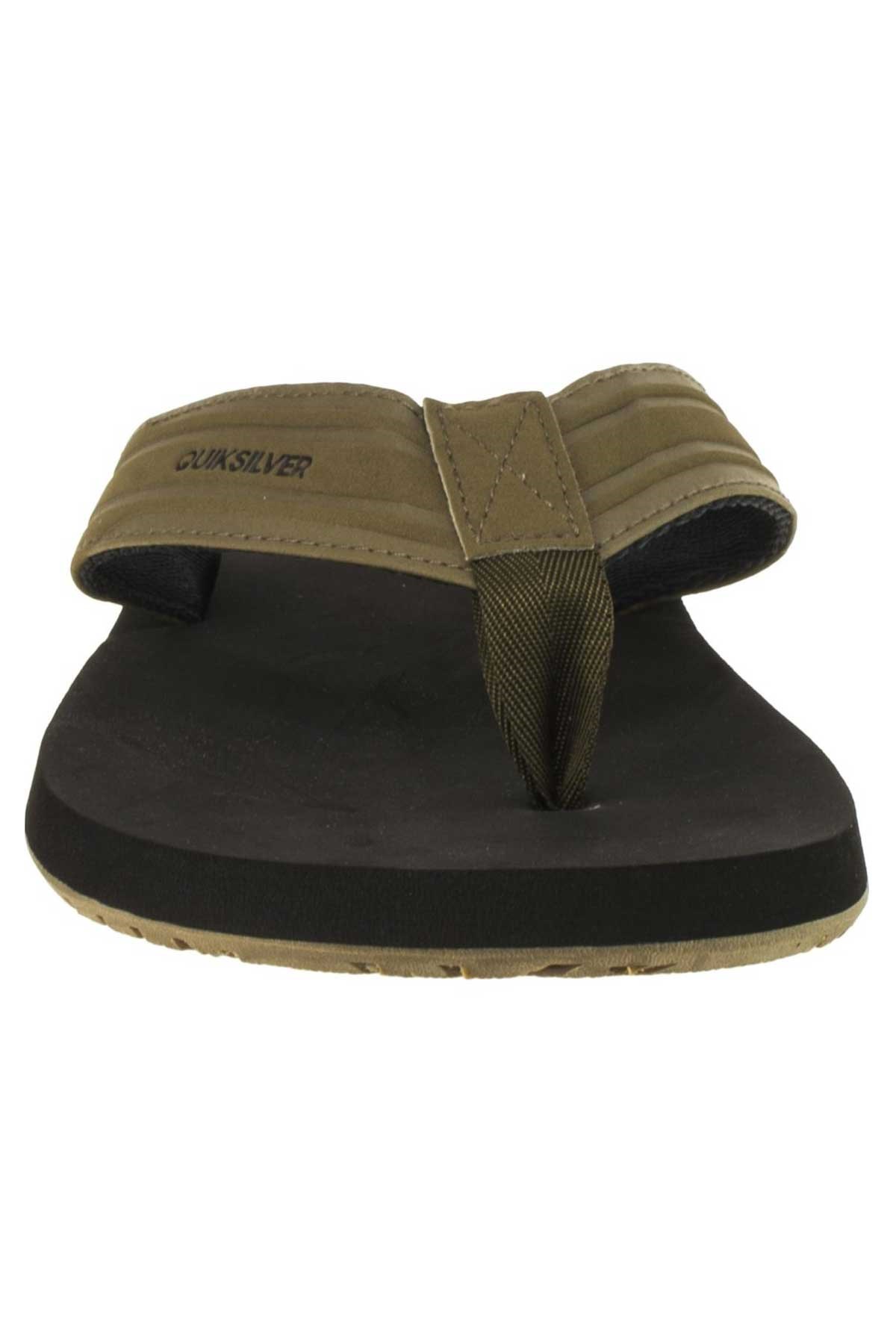 Quiksilver Monkey Wrench Erkek Terlik Kahverengi