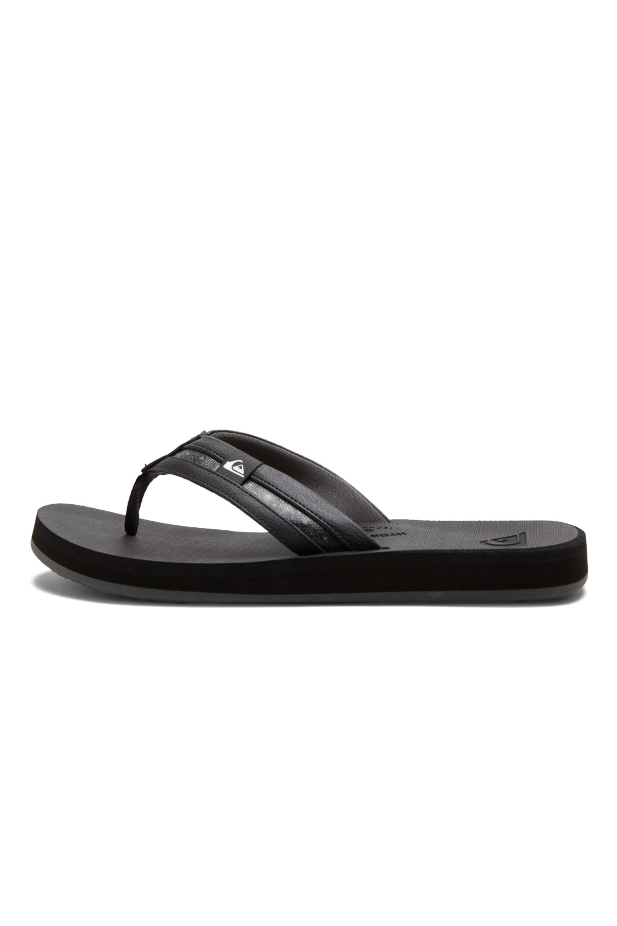Quiksilver Carver Squish Parmakarası Terlik AQYL100886 Antrasit