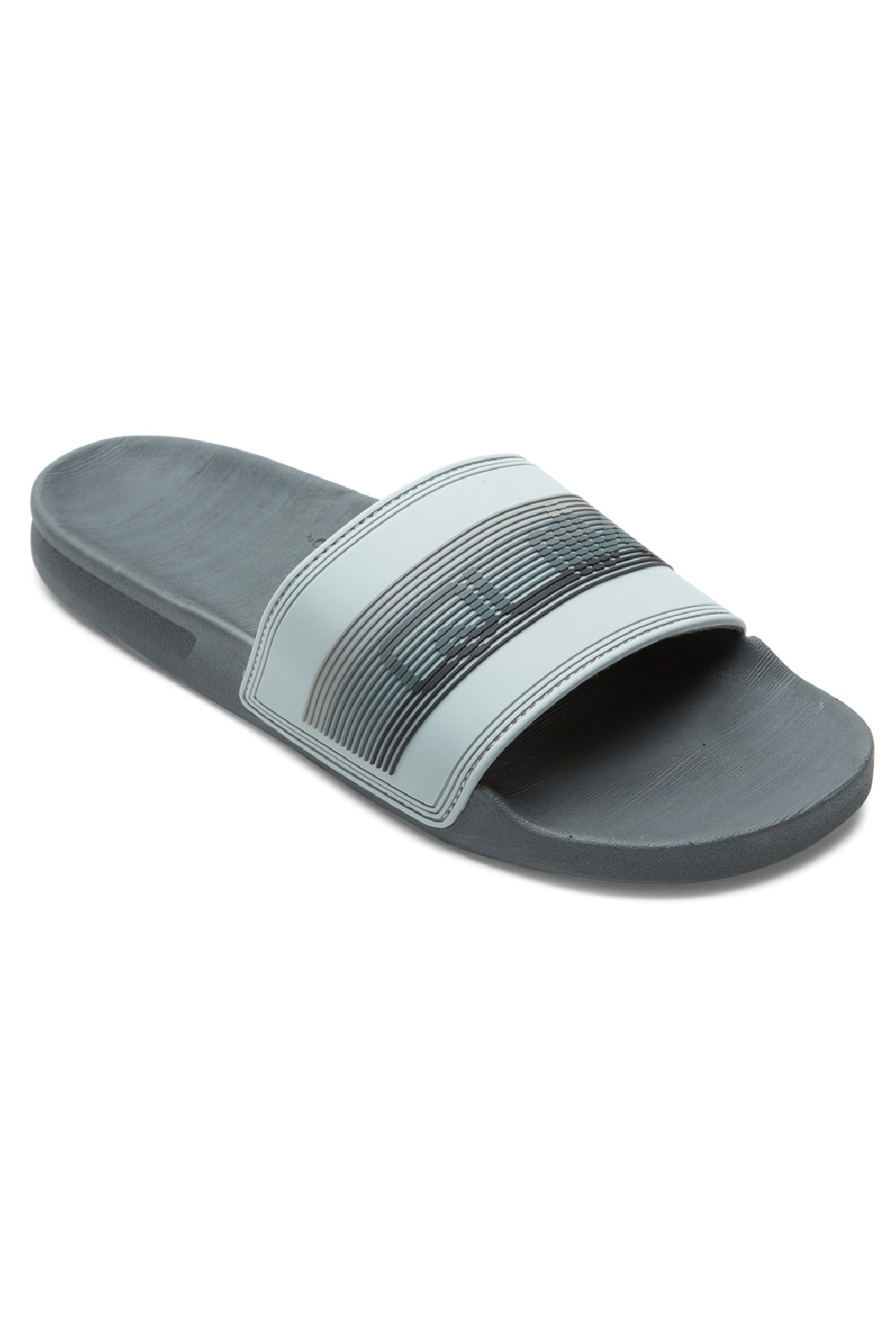 Quiksilver Rivi Wordmark Slide Erkek Terlik AQYL101221-SYJ1 Gri