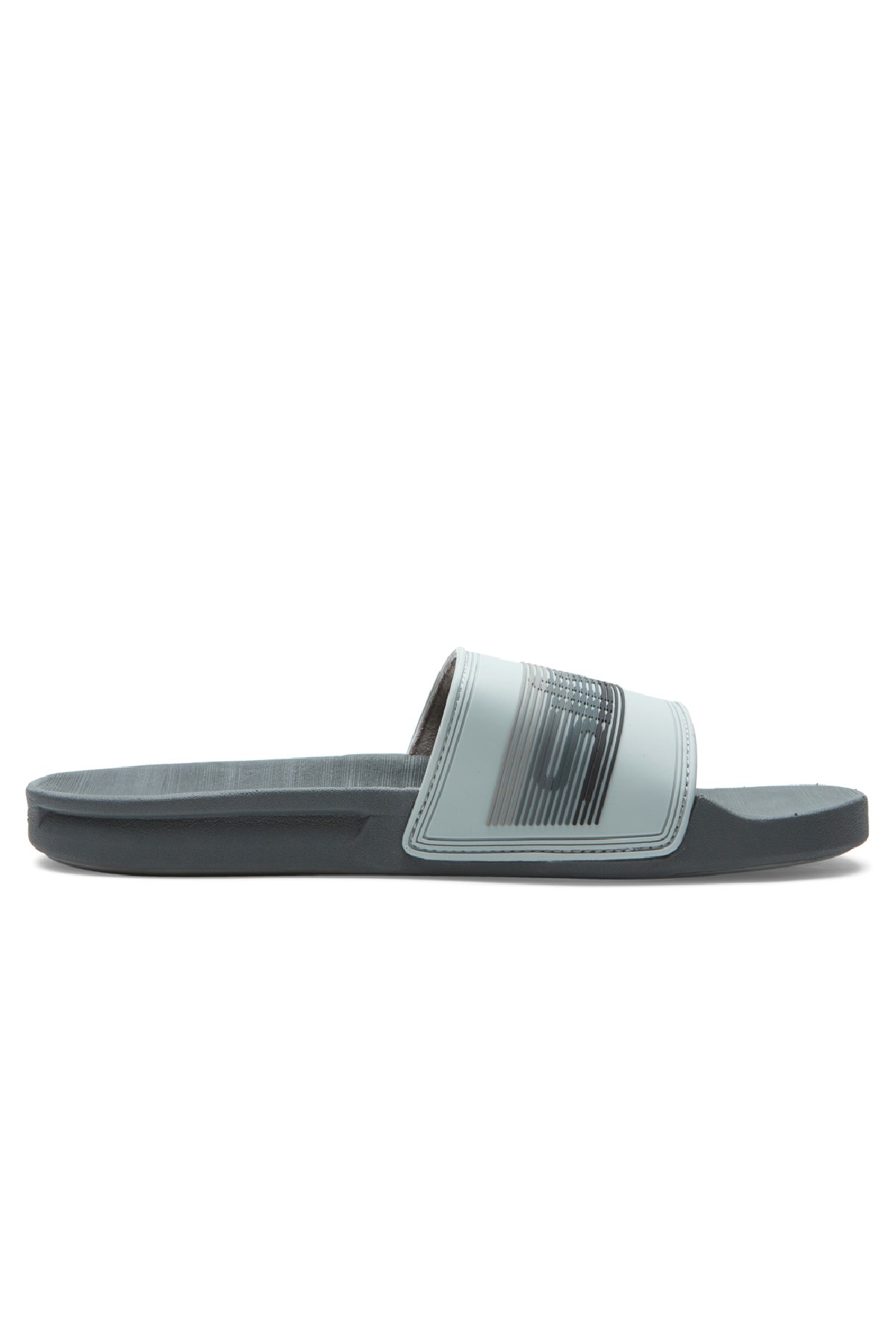 Quiksilver Rivi Wordmark Slide Erkek Terlik AQYL101221-SYJ1 Gri