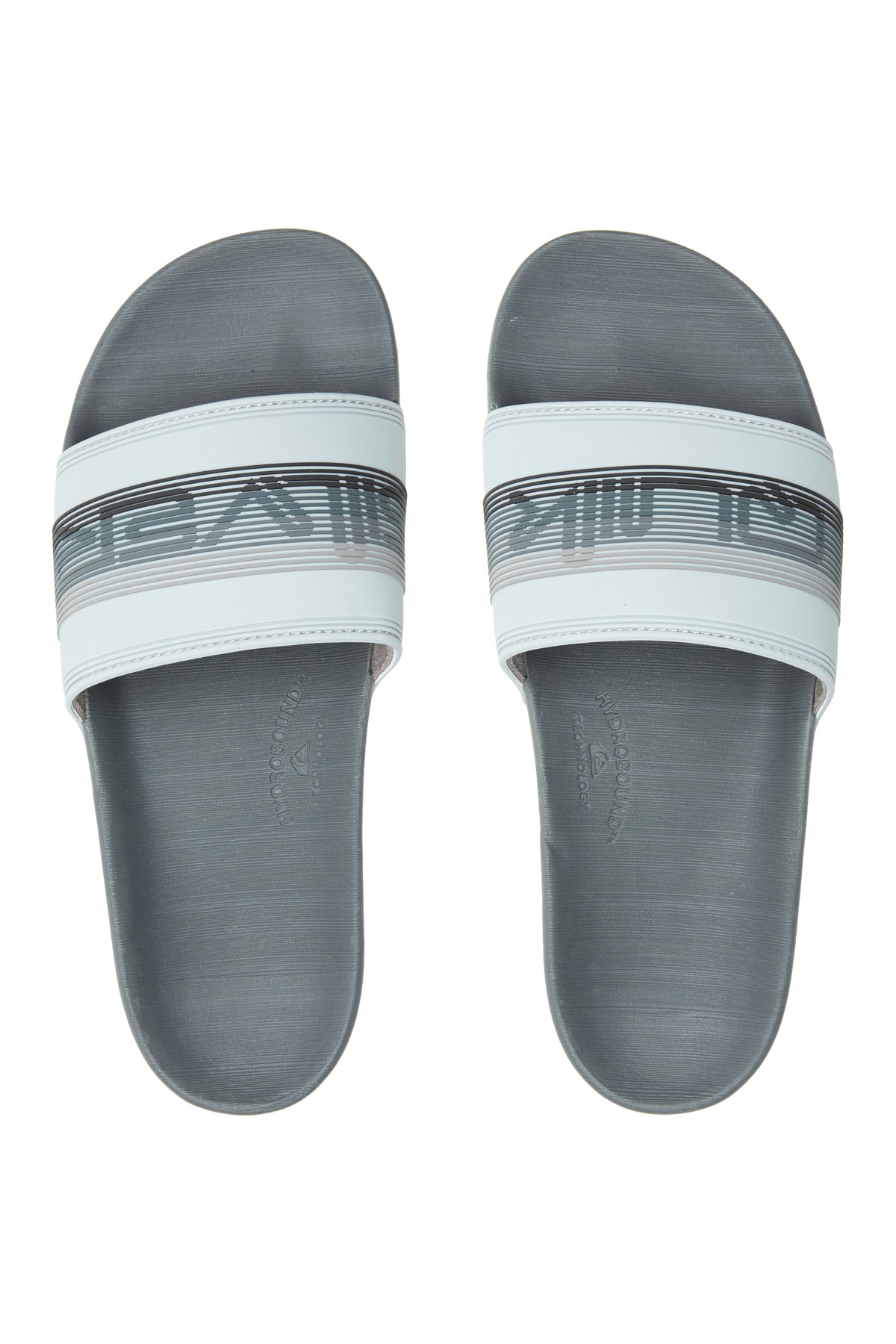 Quiksilver Rivi Wordmark Slide Erkek Terlik AQYL101221-SYJ1 Gri
