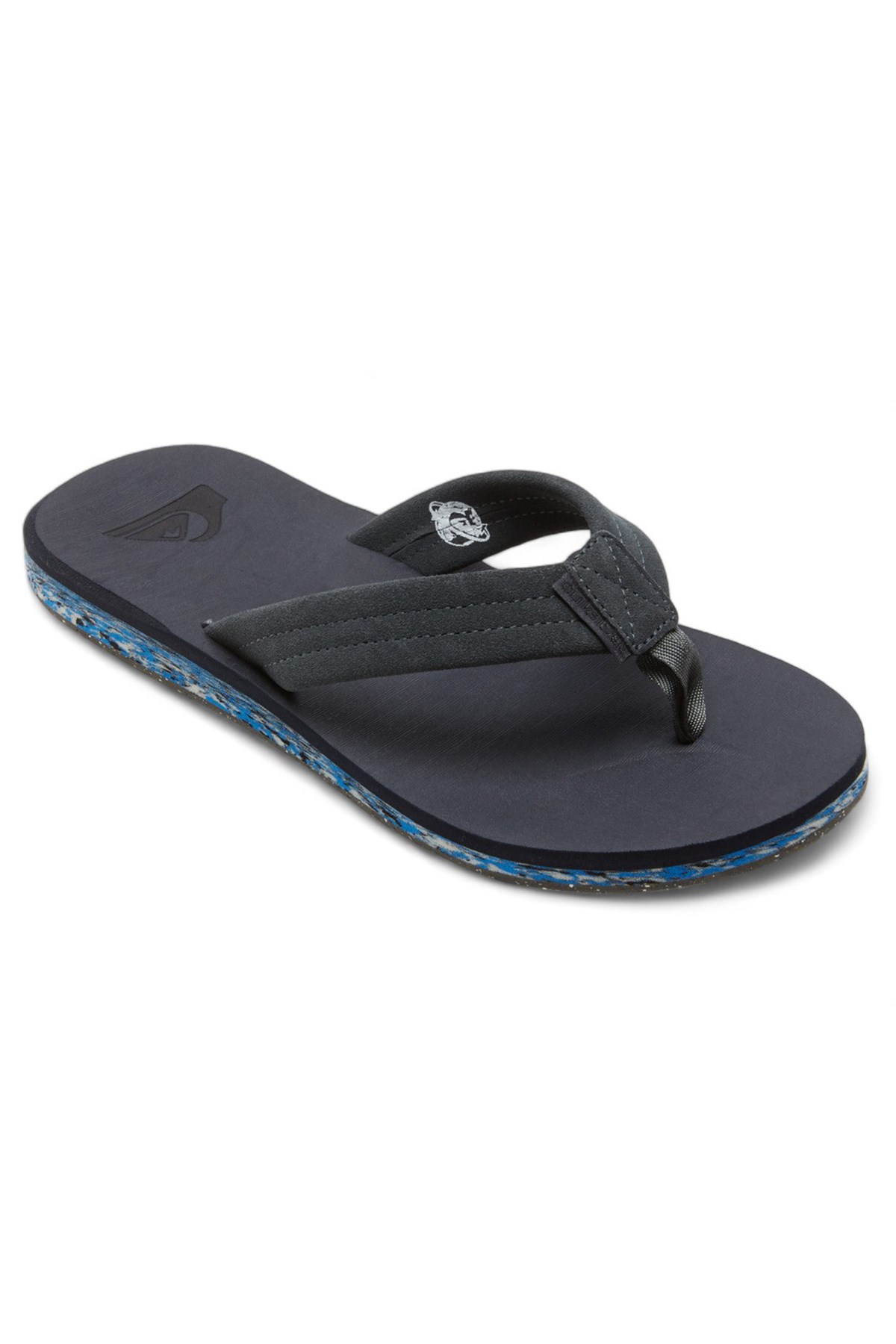 Quiksilver Carver Suede Recycled Erkek Terlik AQYL101311-SYJ2 Gri