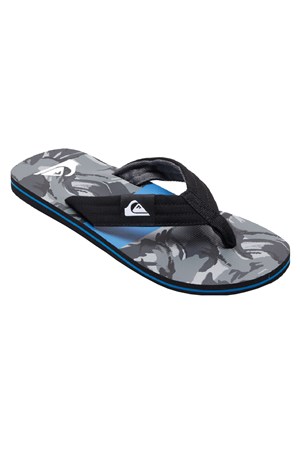 Quiksilver Molokai Layback II Erkek Terlik AQYL101339-XKKS Gri