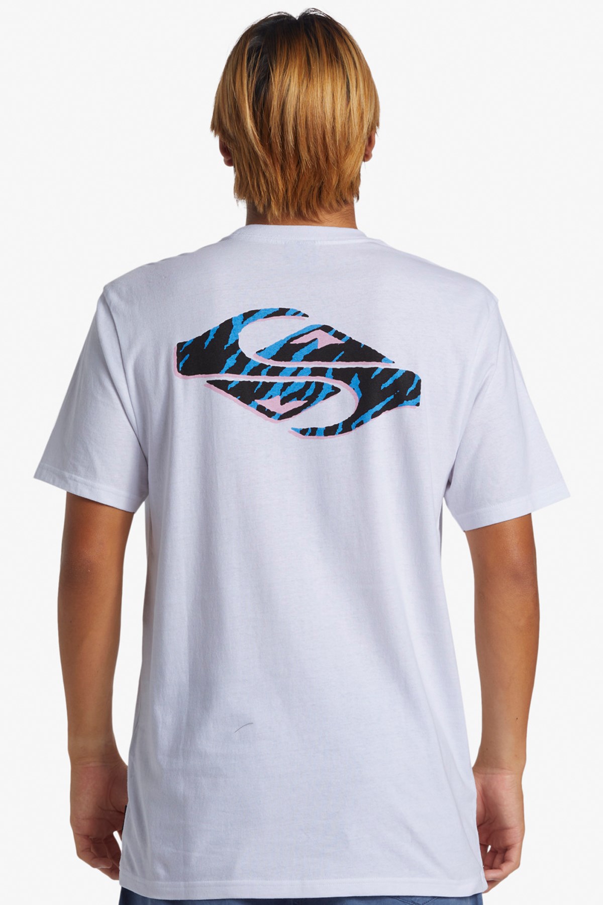 Quiksilver Surf Safari Moe Erkek Tişört AQYZT09539-10 Beyaz