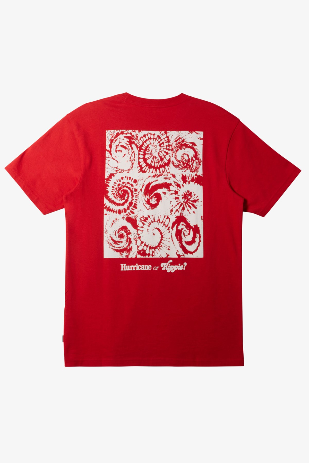 Quiksilver Hurricane Or Hippie Moe Erkek Tişört AQYZT09540-30051 Kırmızı