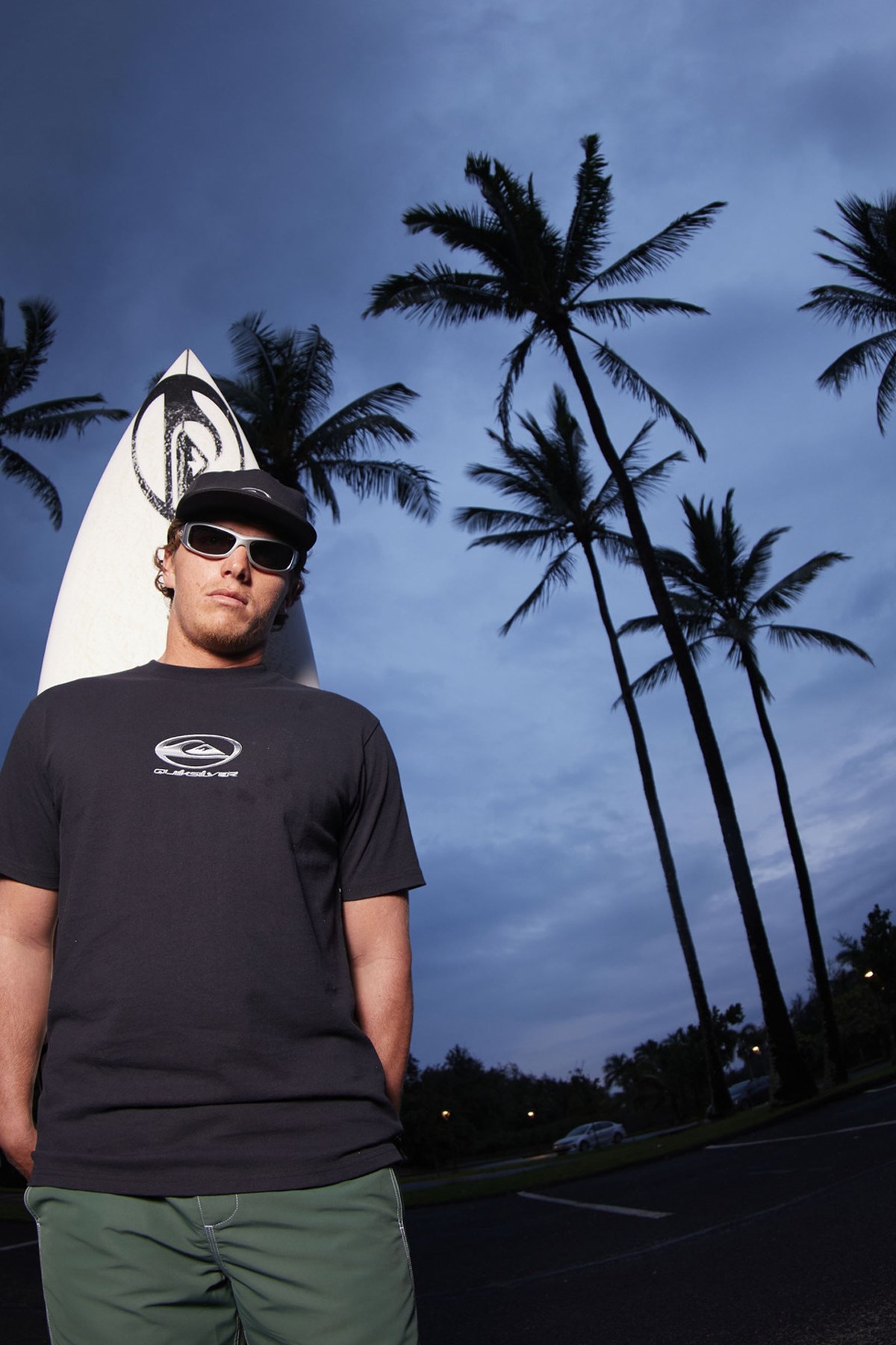 Quiksilver Chrome Logo Erkek Tişört AQYZT09545-10010 Siyah