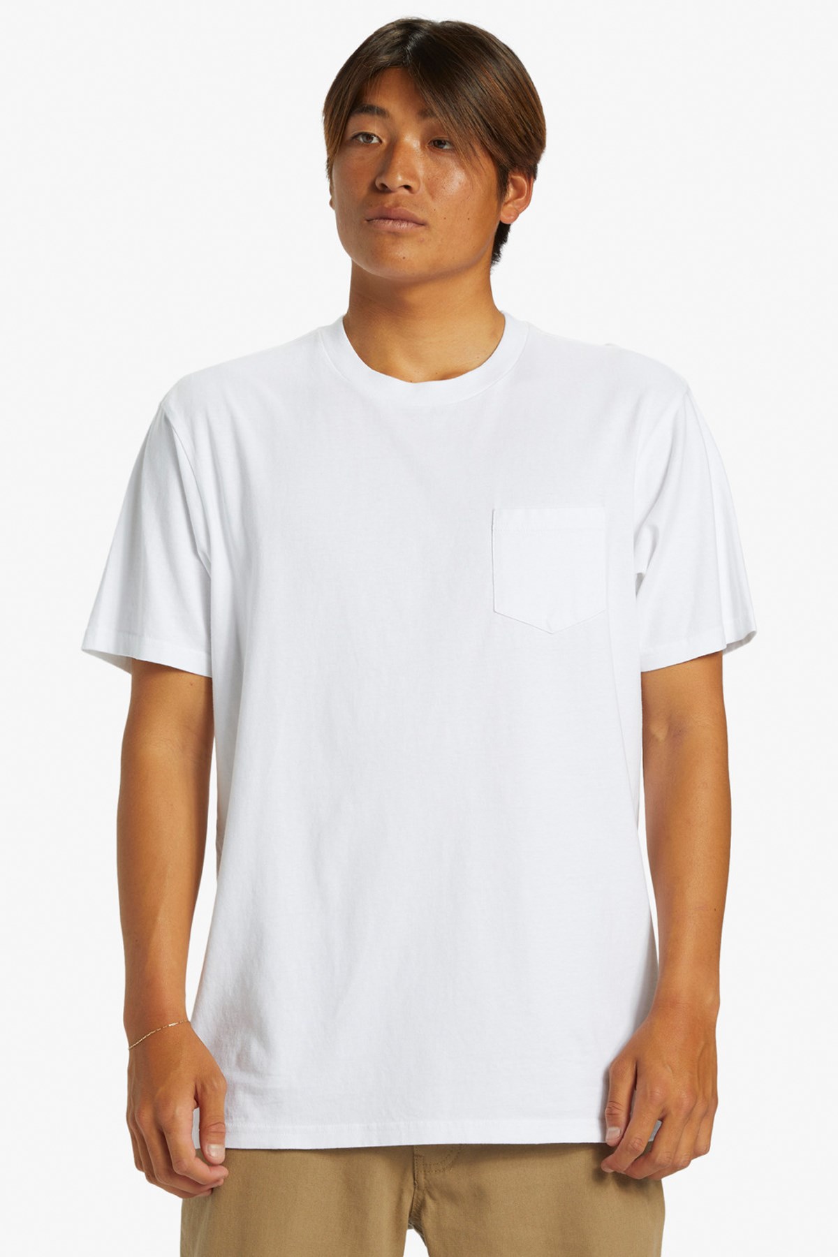 Quiksilver Salt Water Erkek Tişört AQYZT09558-10 Beyaz