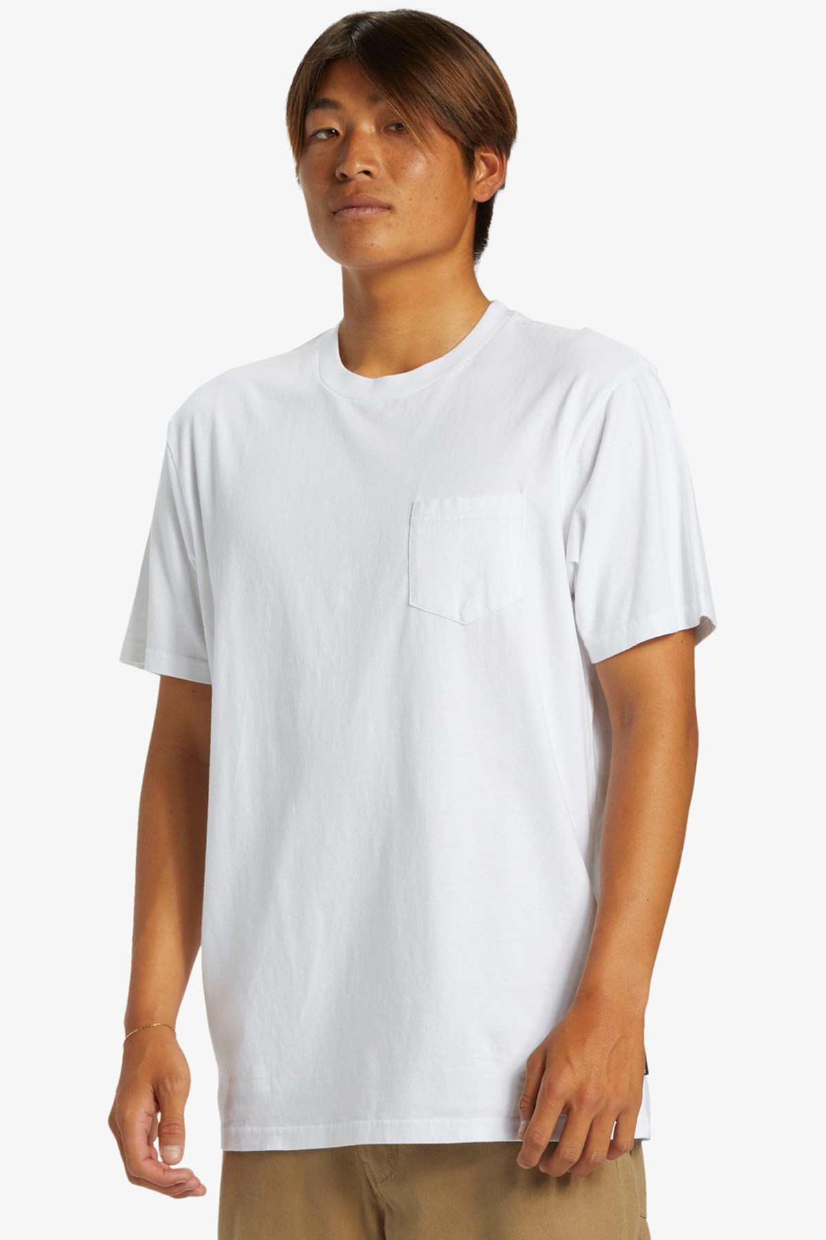 Quiksilver Salt Water Erkek Tişört AQYZT09558-10 Beyaz