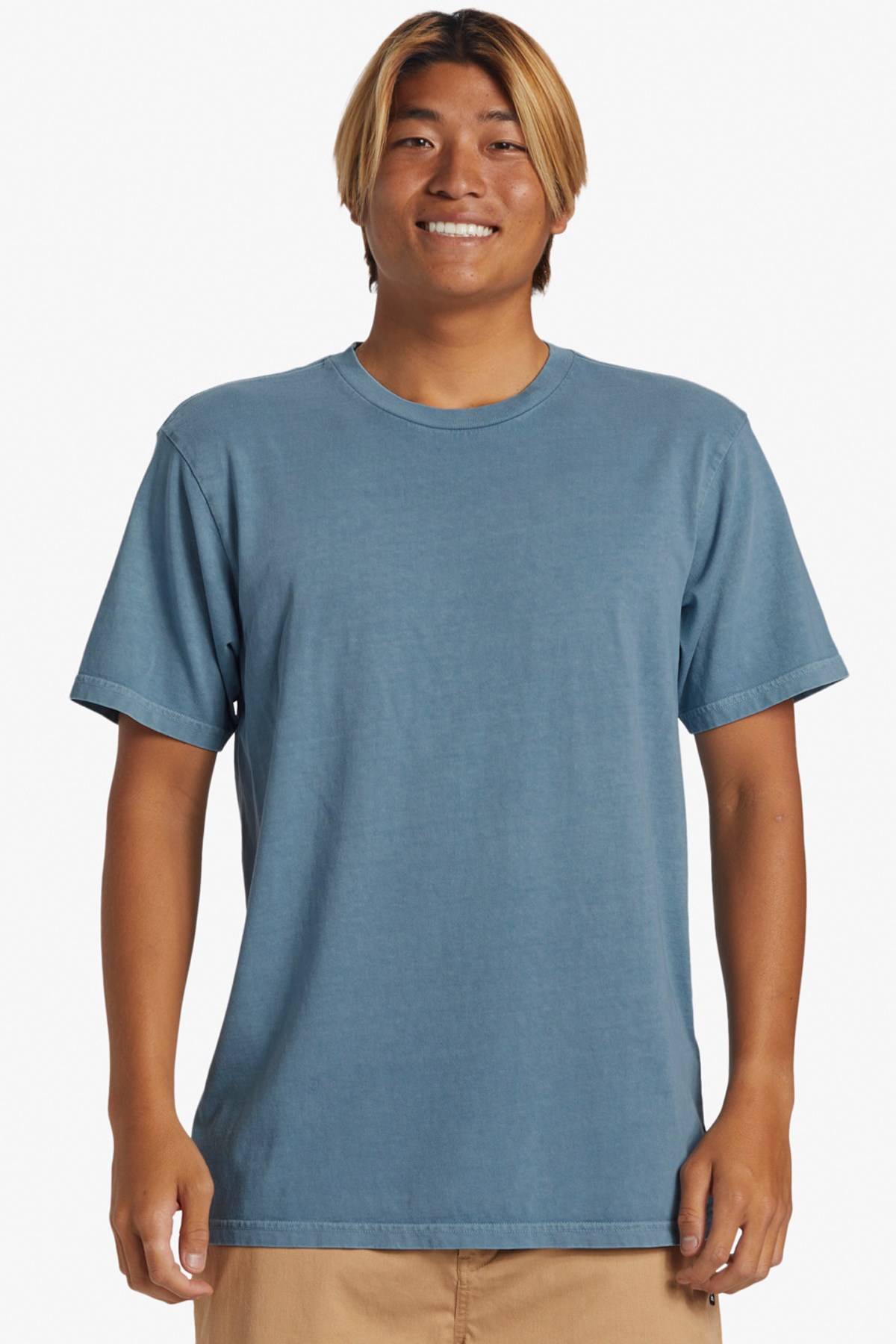 Quiksilver Salt Water Erkek Tişört AQYZT09558-18406 Mavi