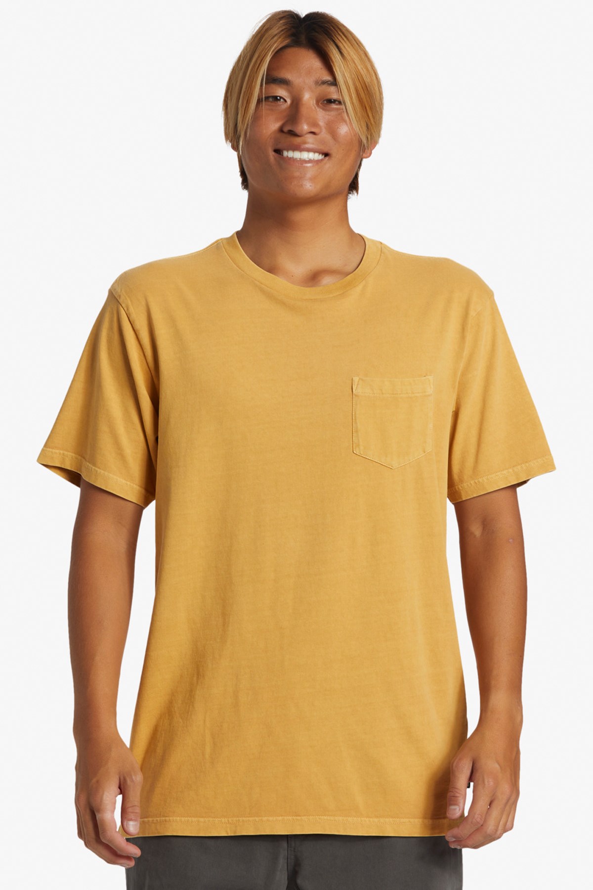 Quiksilver Salt Water Erkek Tişört AQYZT09558-69 Sarı